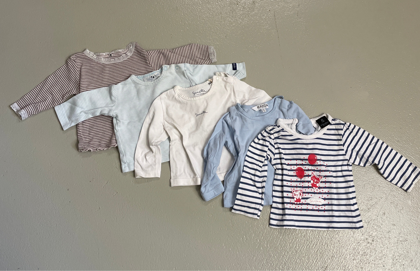 5er Bundle - Shirts lang - Gr. 62