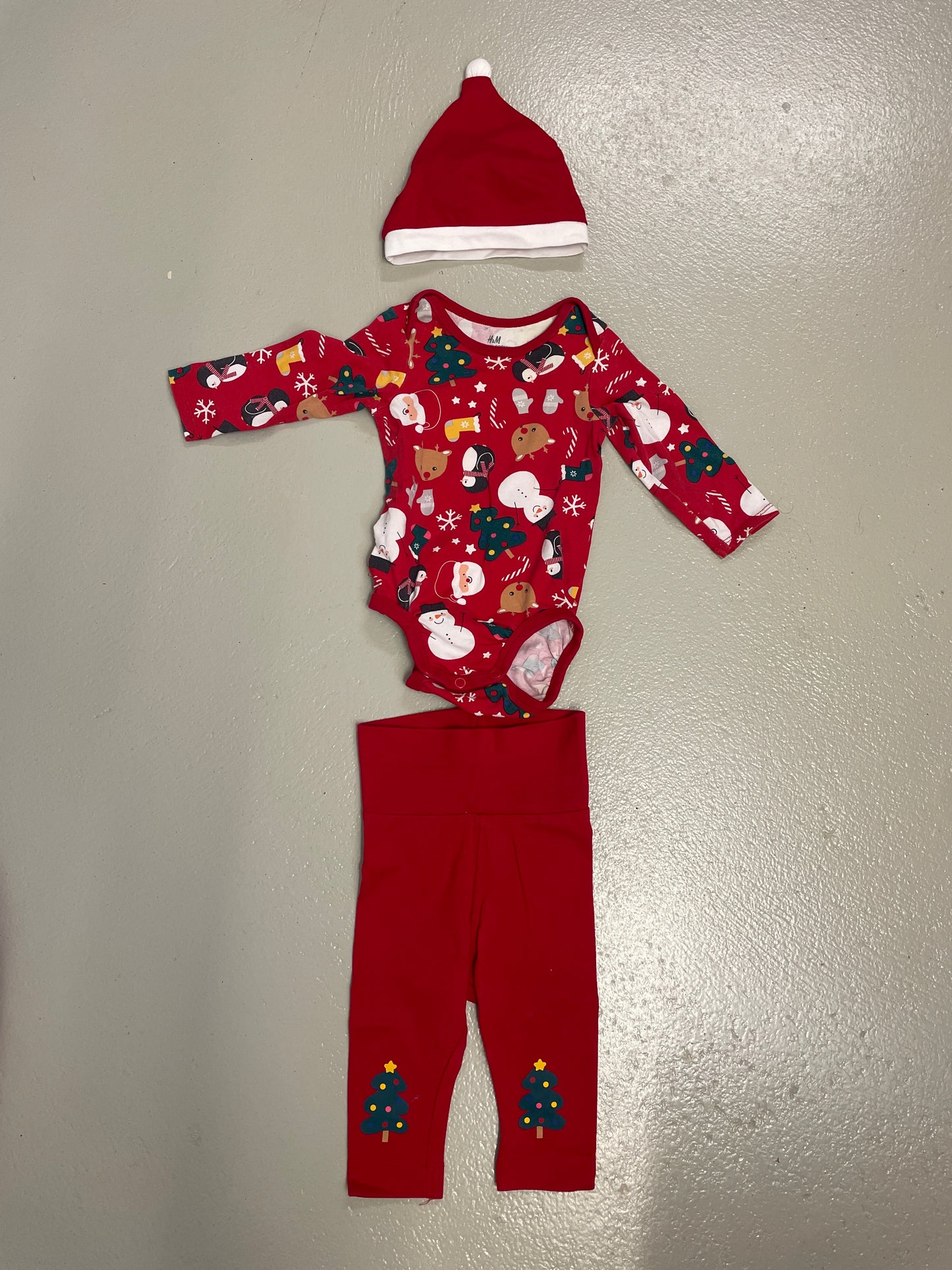 3er Set - Mütze/Body/Hose - Gr. 62