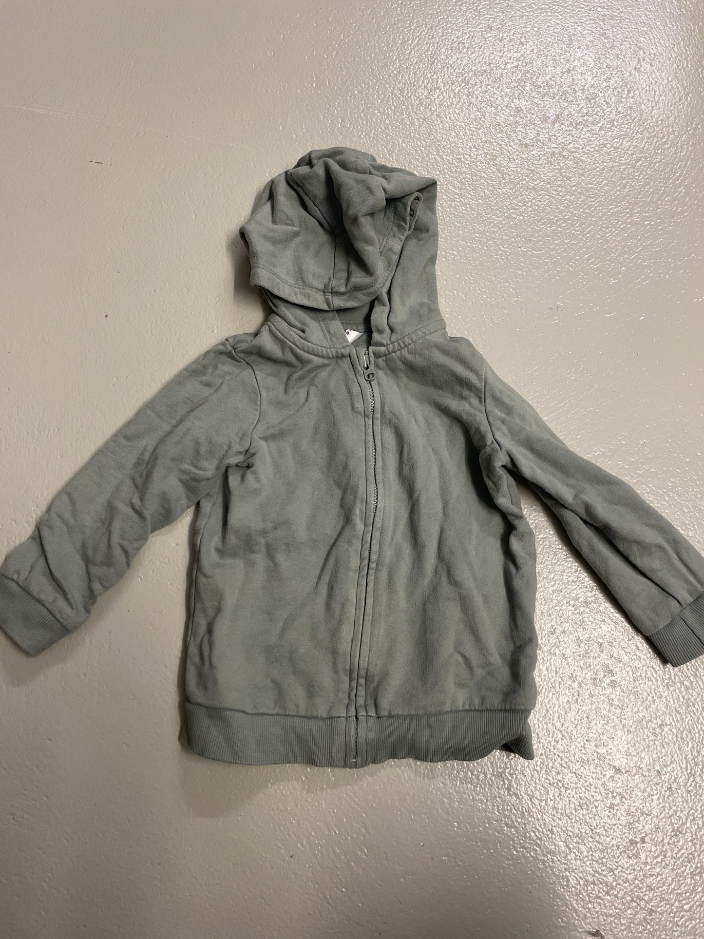 Kapuzenpullover mit Reissverschluss - Gr. 80