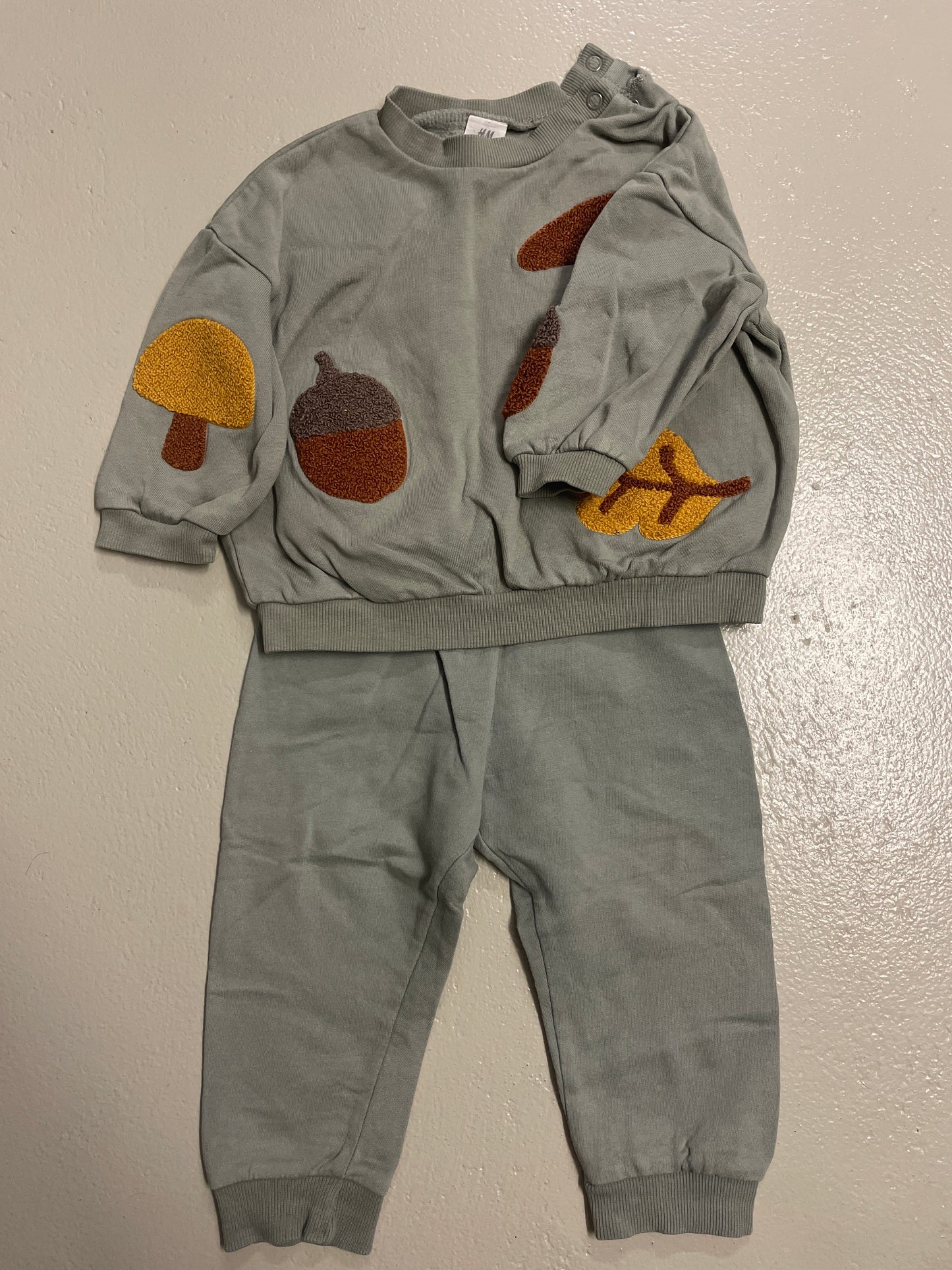 Set of 2 - Jogging suit autumn - size 80