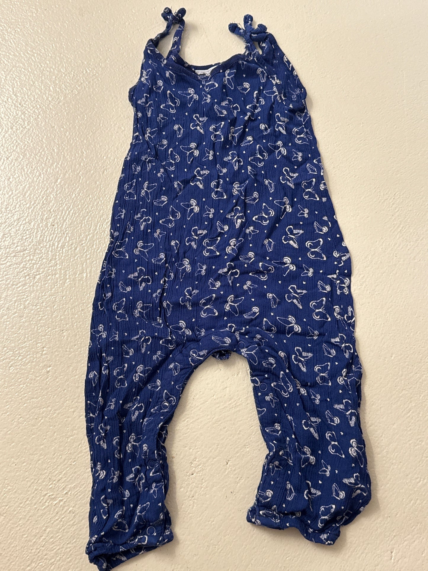 Jumpsuite kurz dünn - Gr. 80