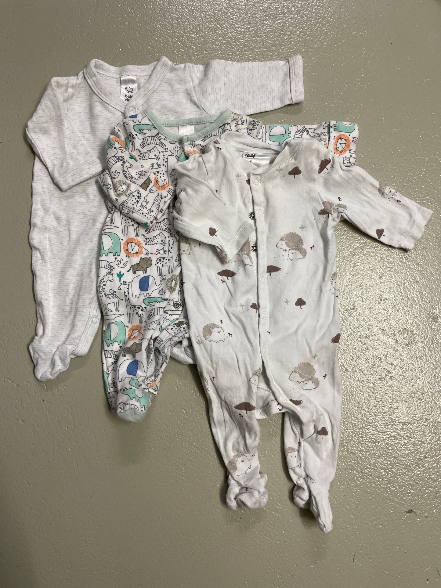 3er Bundle - Strampler lang - Gr. 56