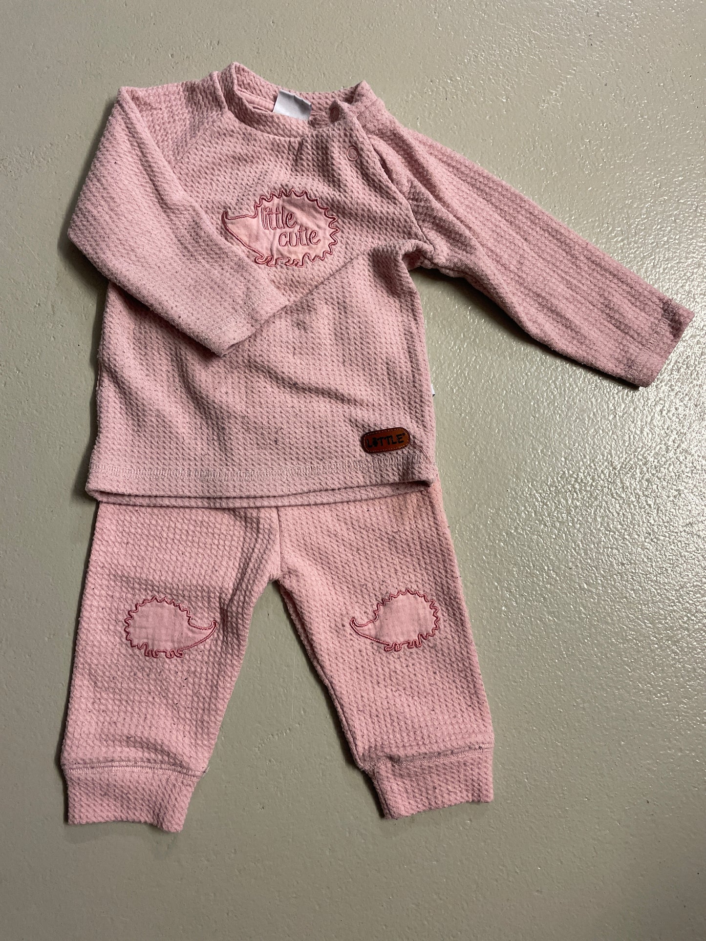 2et Set - Pullover & Jogginghose (Igel) - Gr. 68