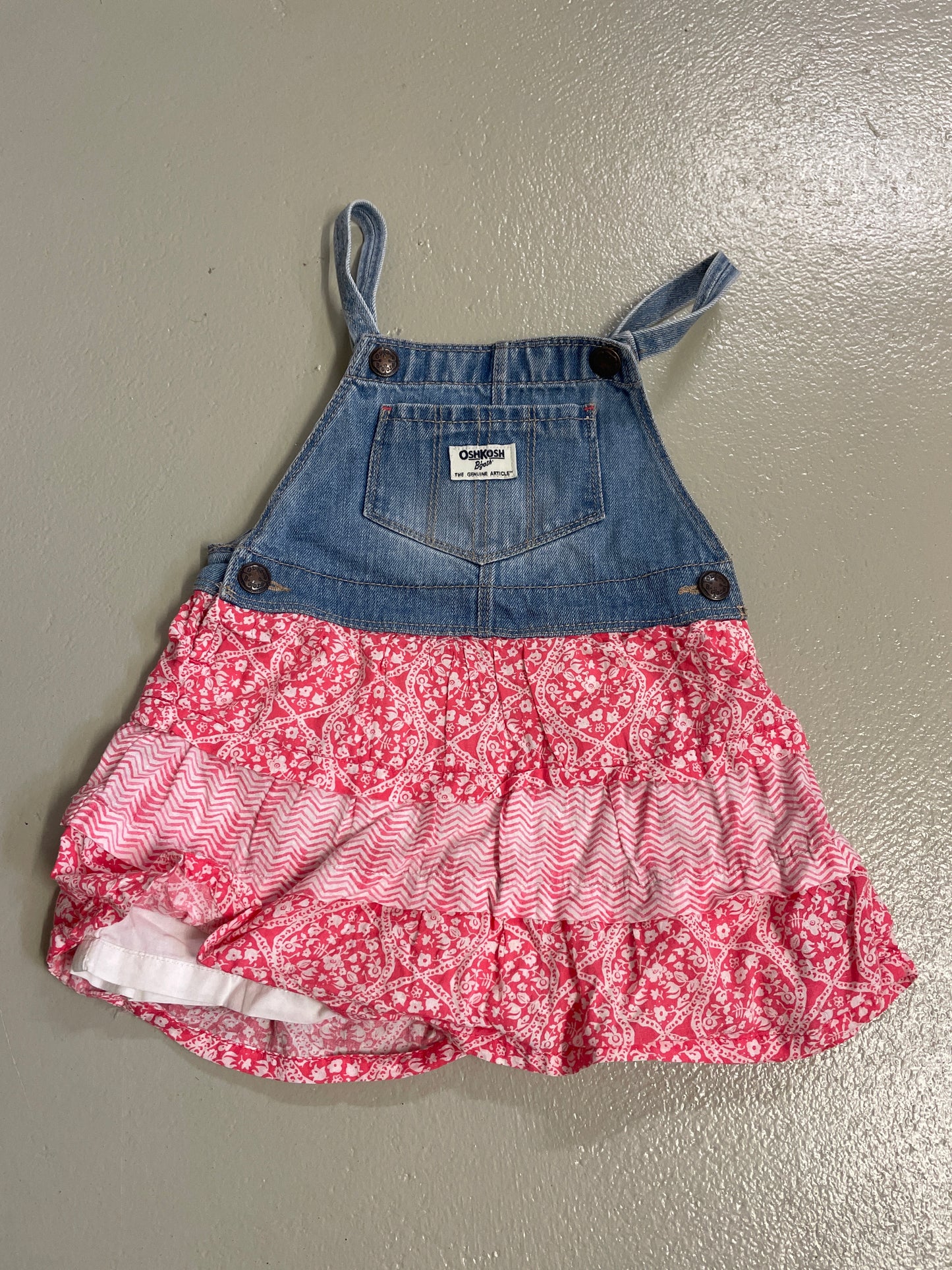 Latzkleid kurz - Gr. 86