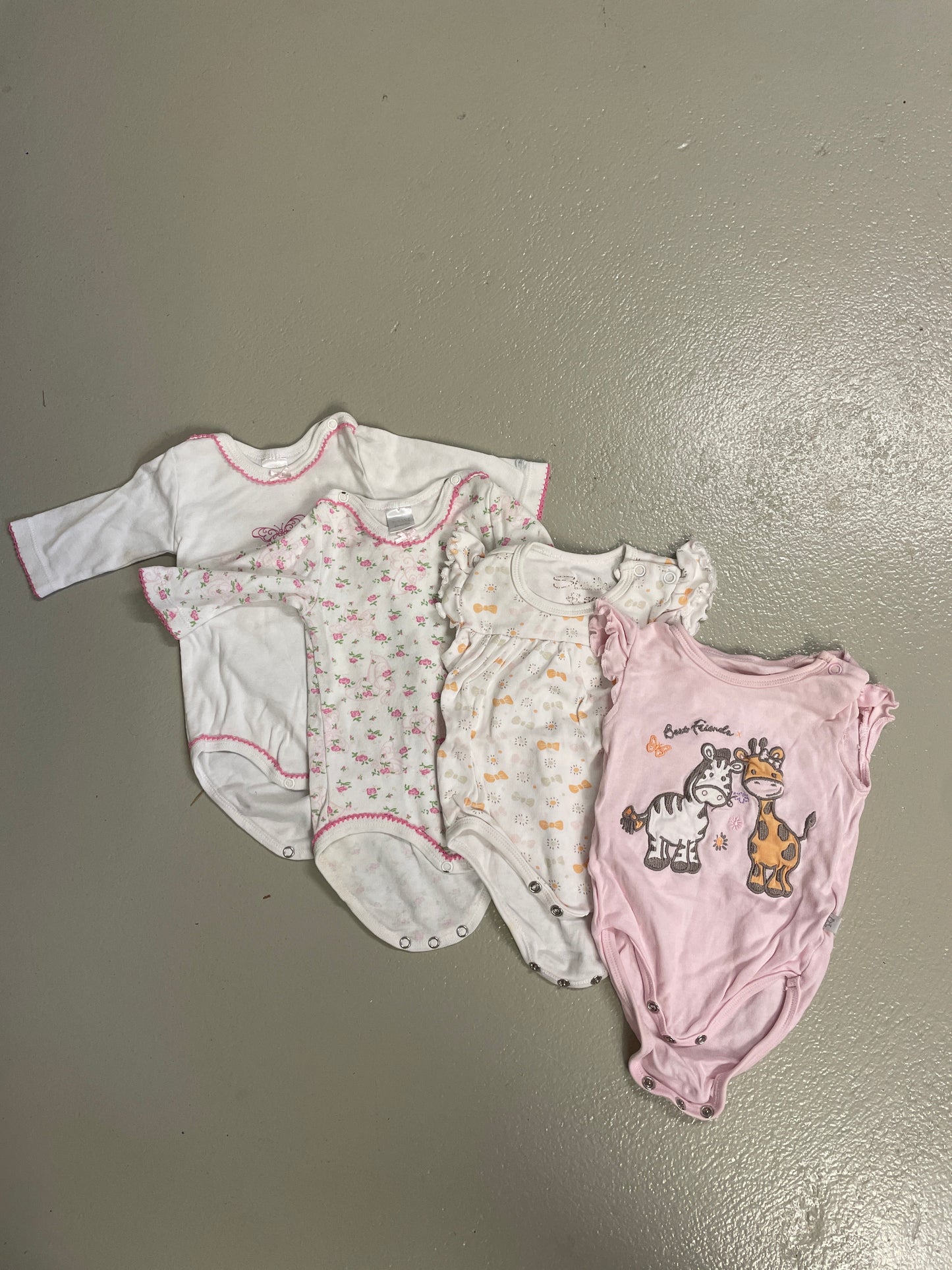 4er Bundle - Body lang/kurz - Gr. 56