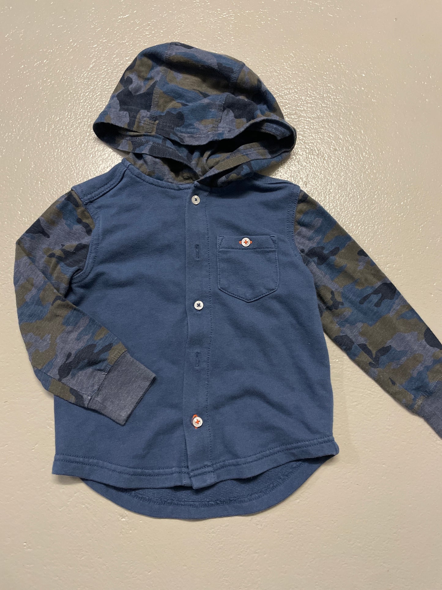Pullover (Camouflage-Muster) - Gr. 98