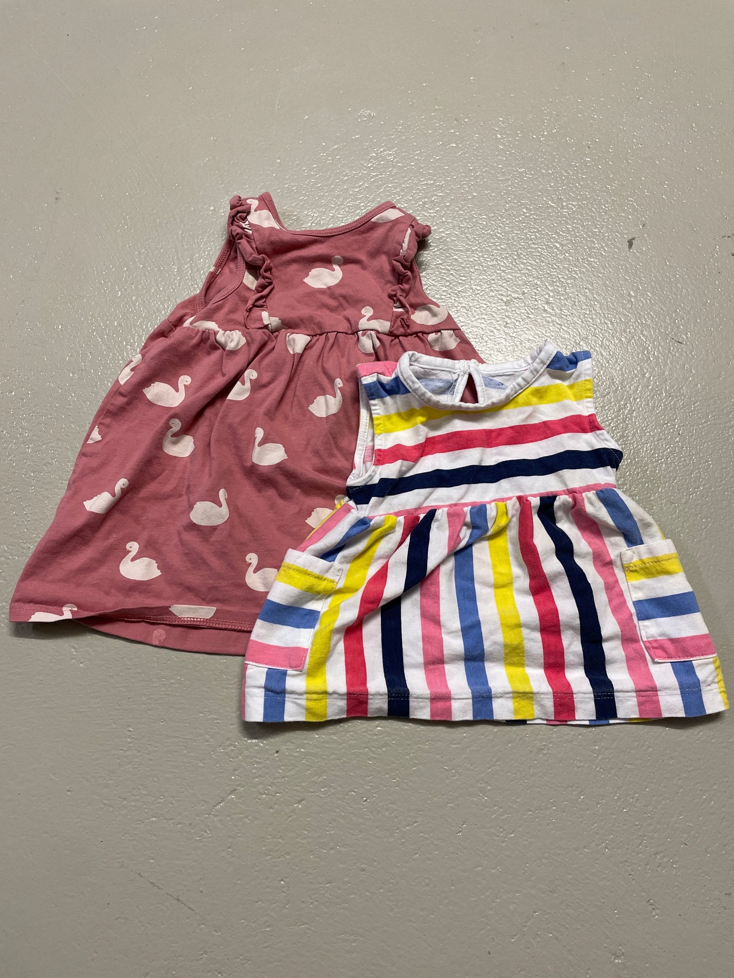 2er Bundle - Sommerkleid kurz - Gr. 74