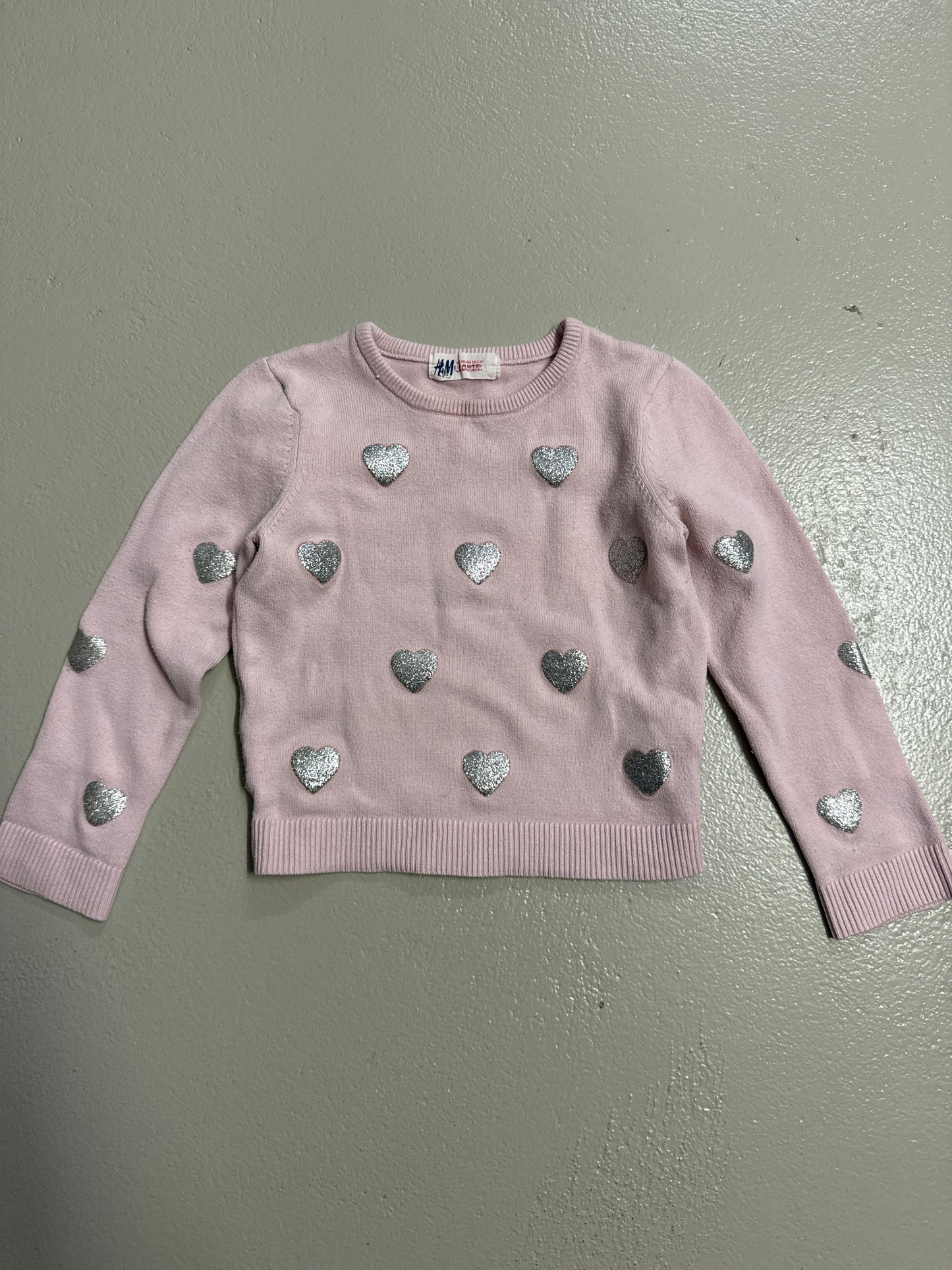 Pullover Herzli - Gr. 98