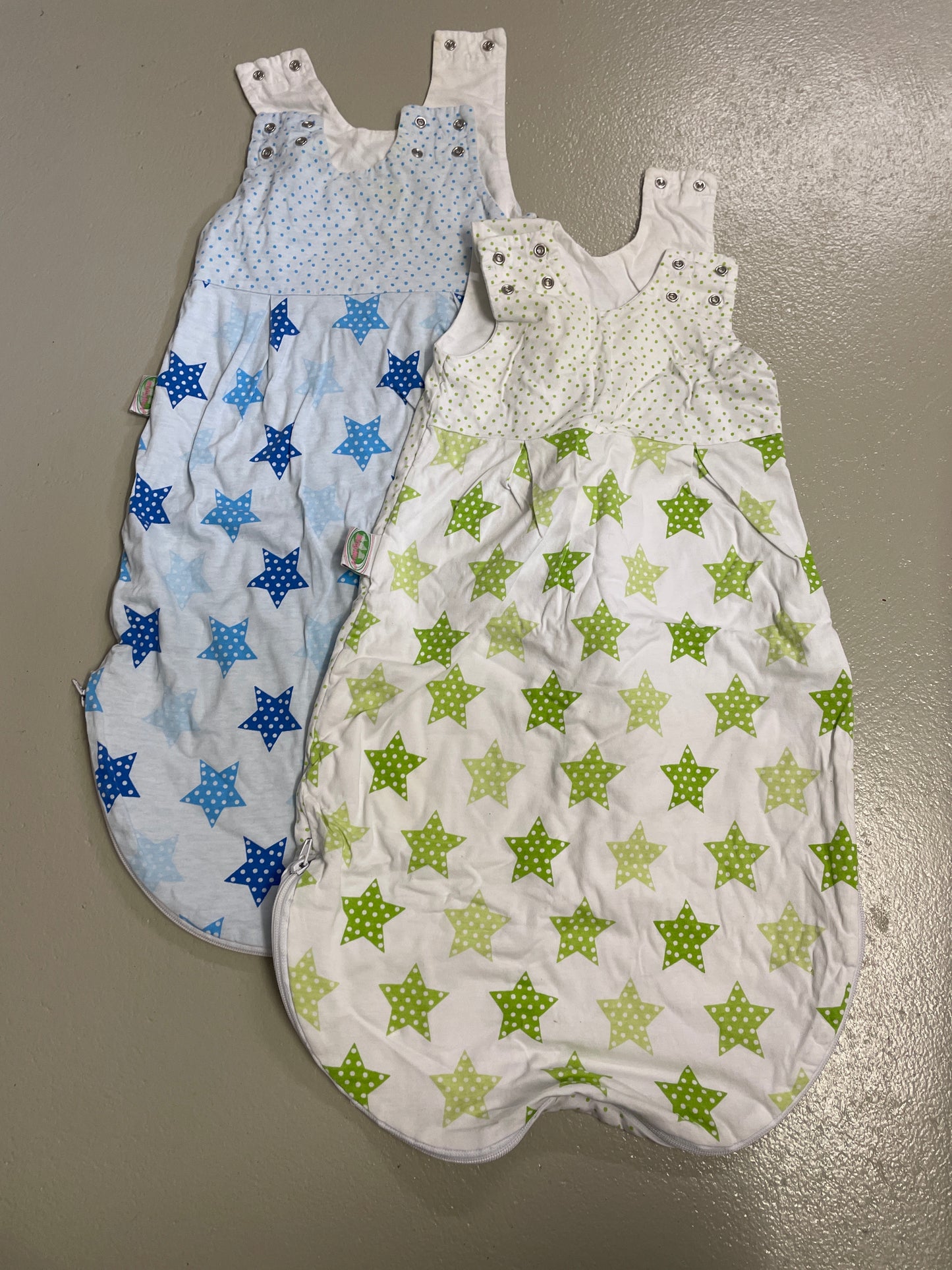 2-pack - Short sleeping bag with stars - size 74