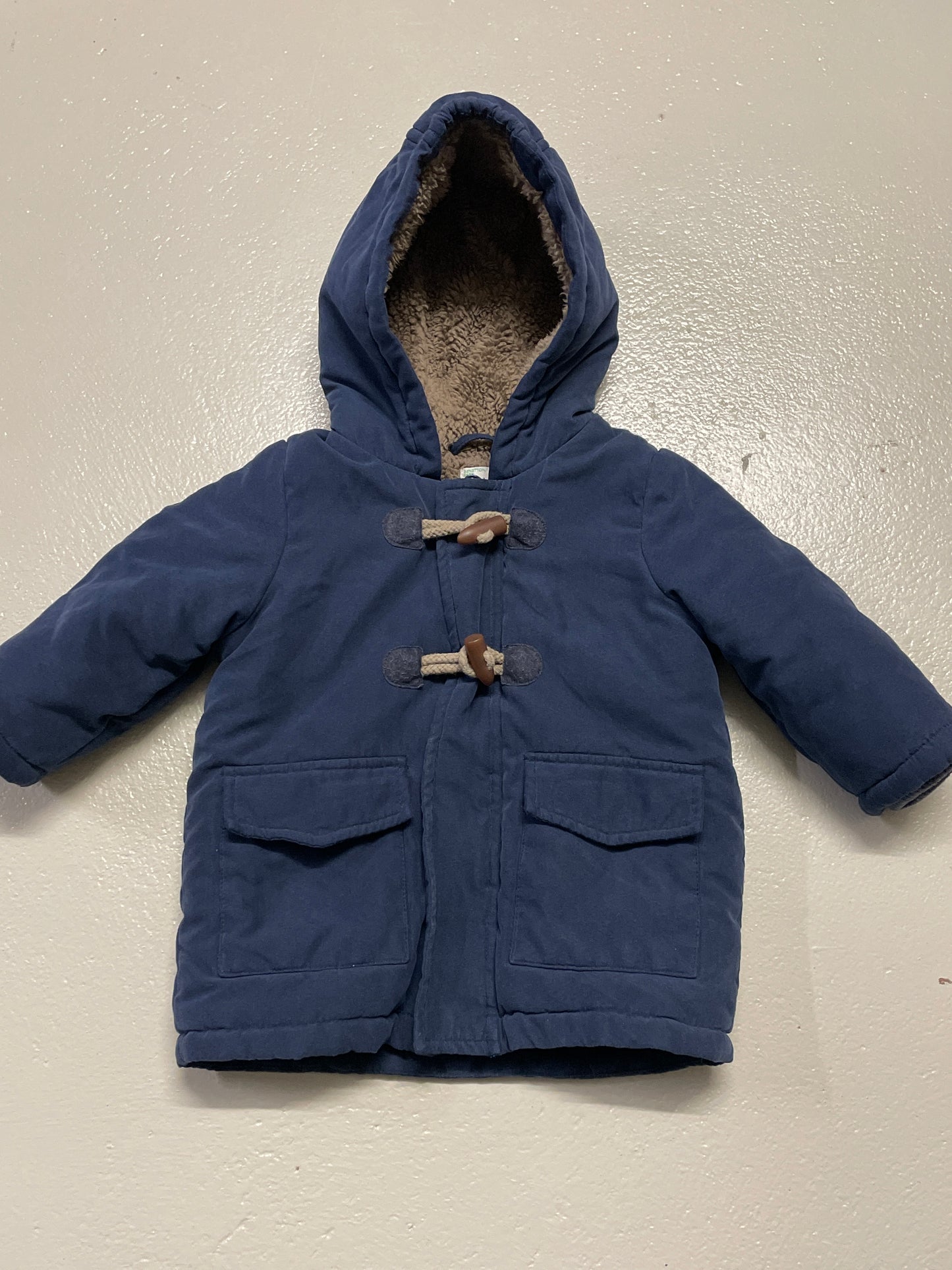 Winterjacke gefüttert (Benetton) - Gr. 68