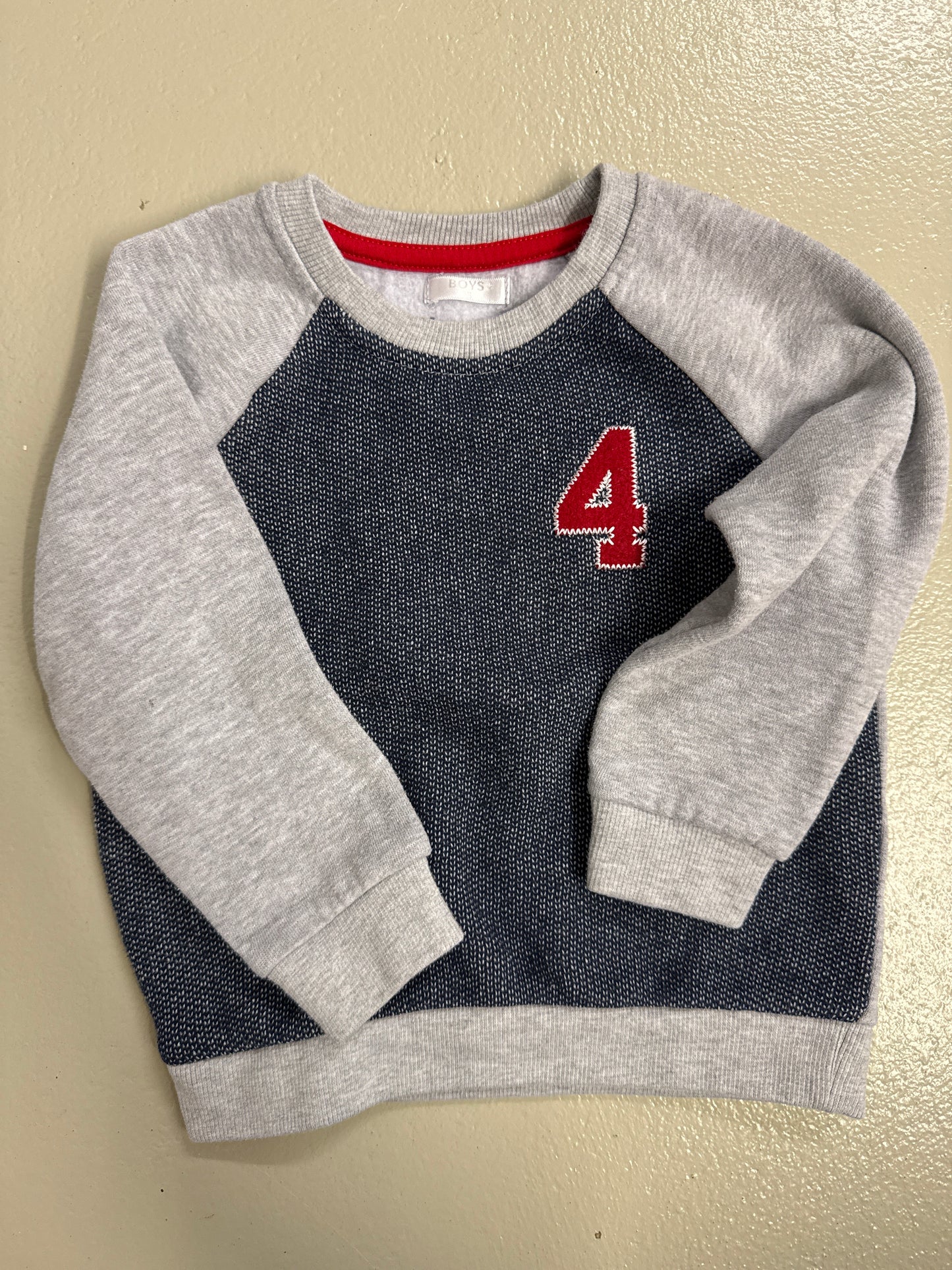 Pullover „4“ - Gr. 98