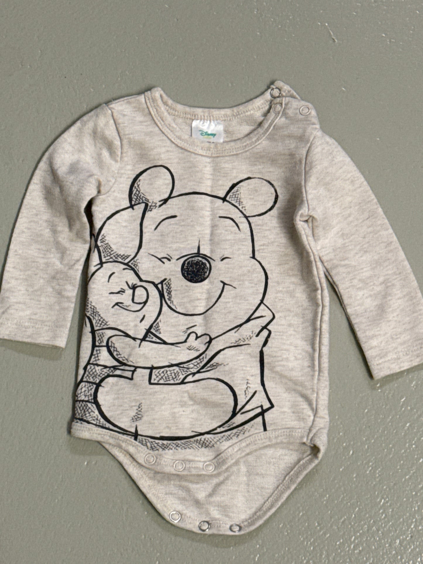 Body long Winnie Pooh - size. 50/56