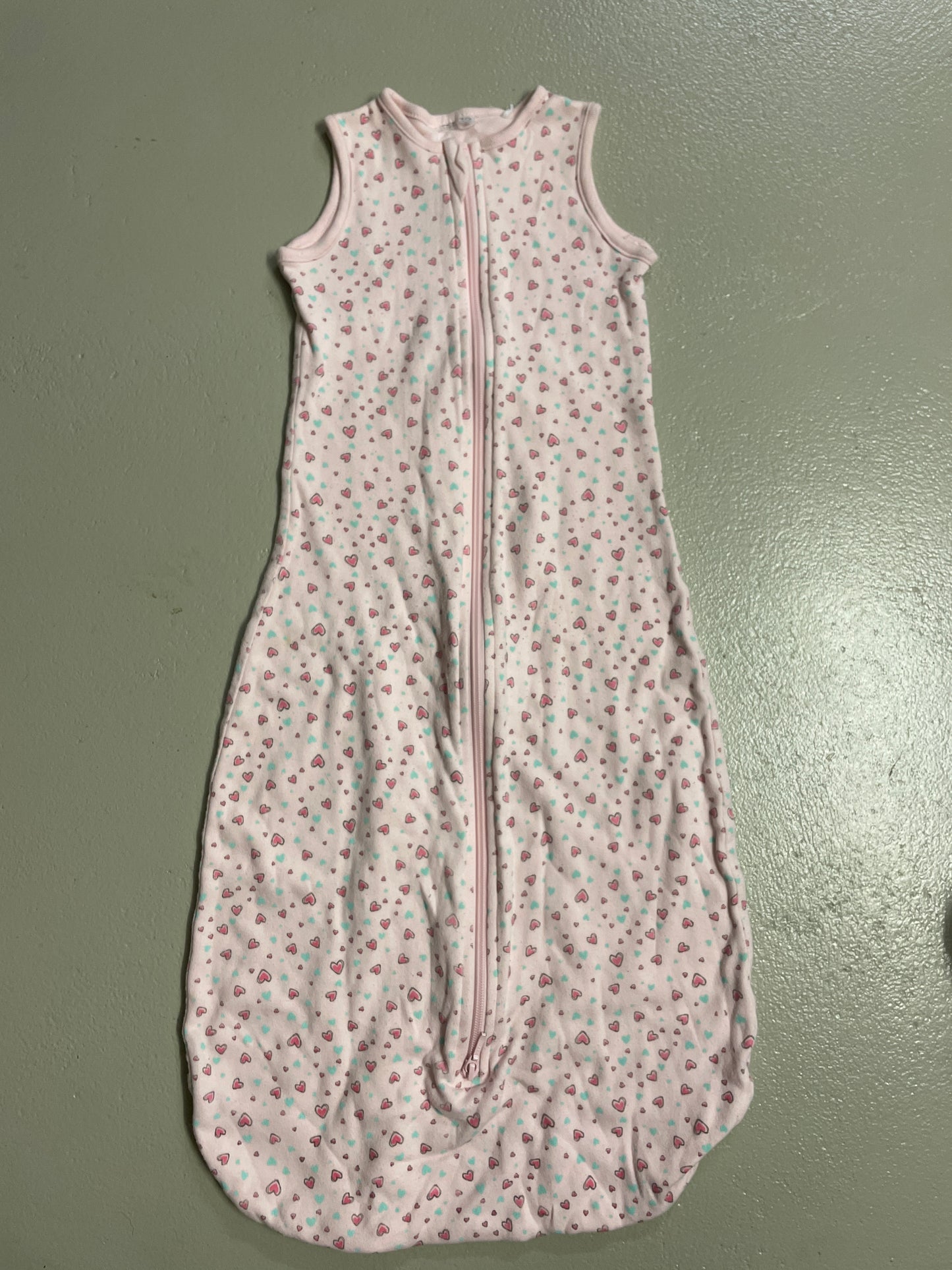 Schlafsack mit Herzchen - Gr. 80