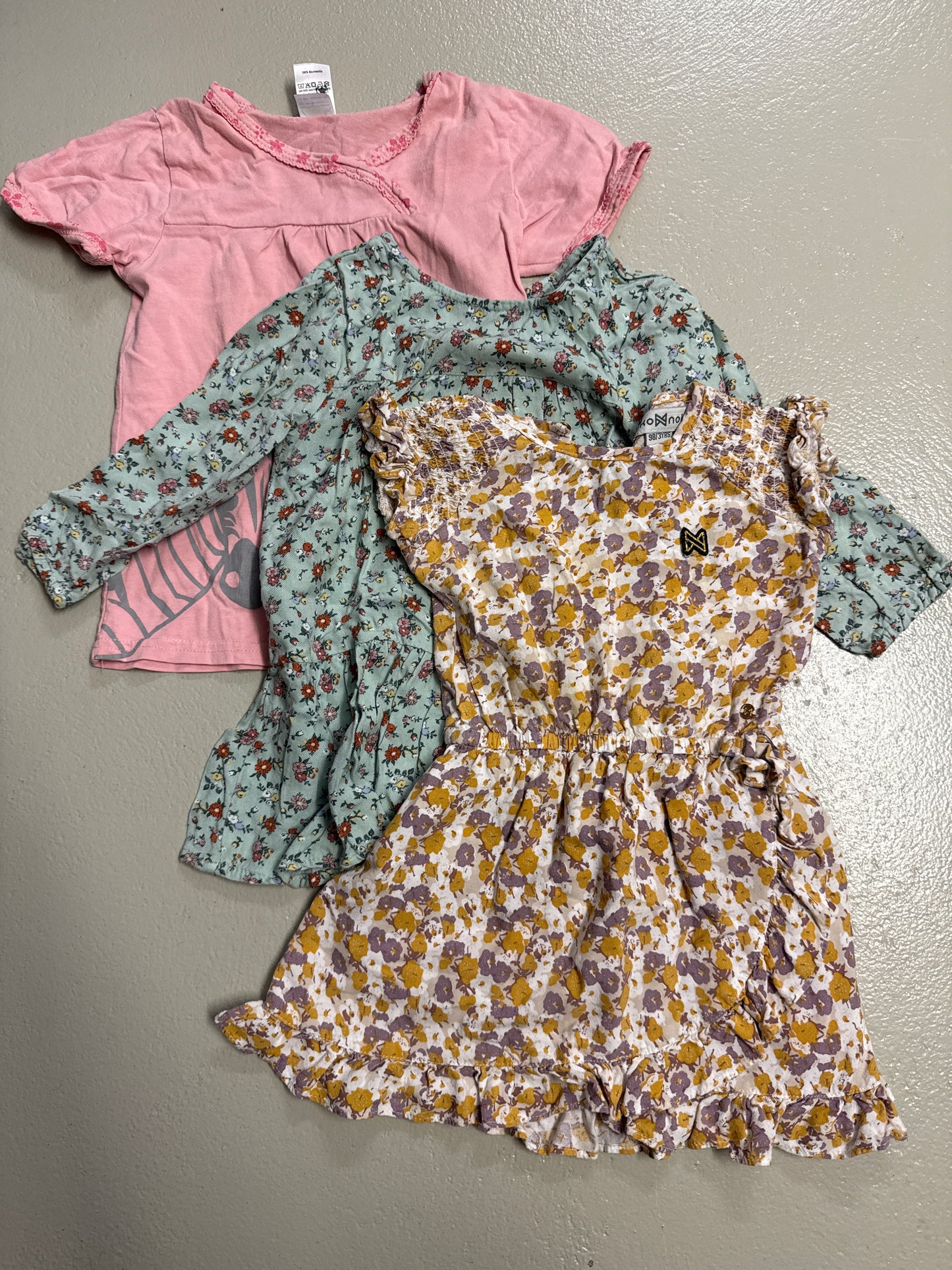 3er Bundle - Sommerkleider - Gr. 98