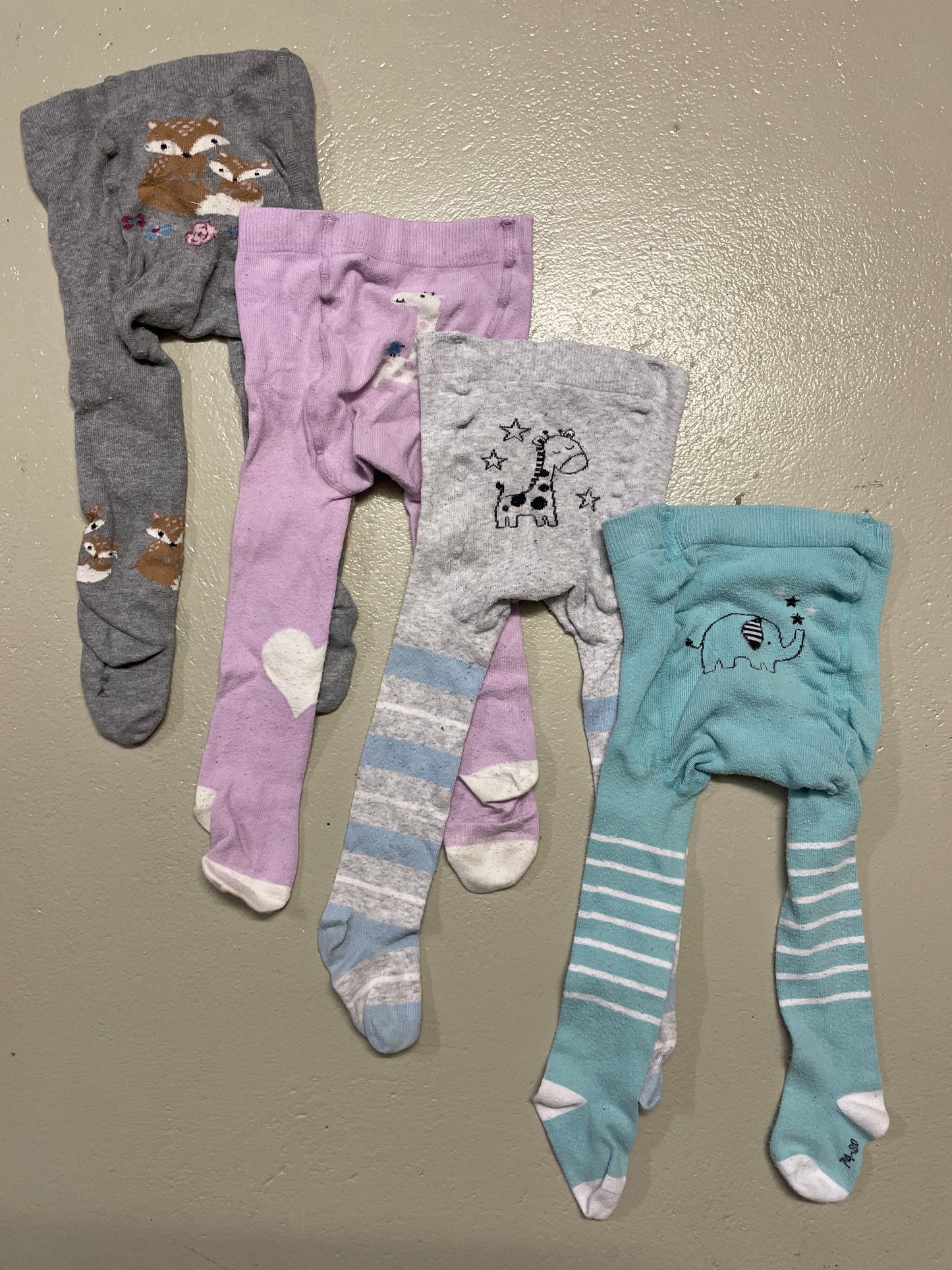 4er Bundle - Strumpfhose - Gr. 74/80