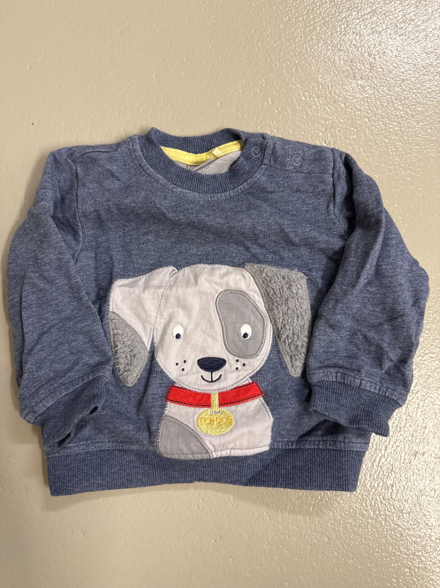 Pullover Hund - Gr. 74