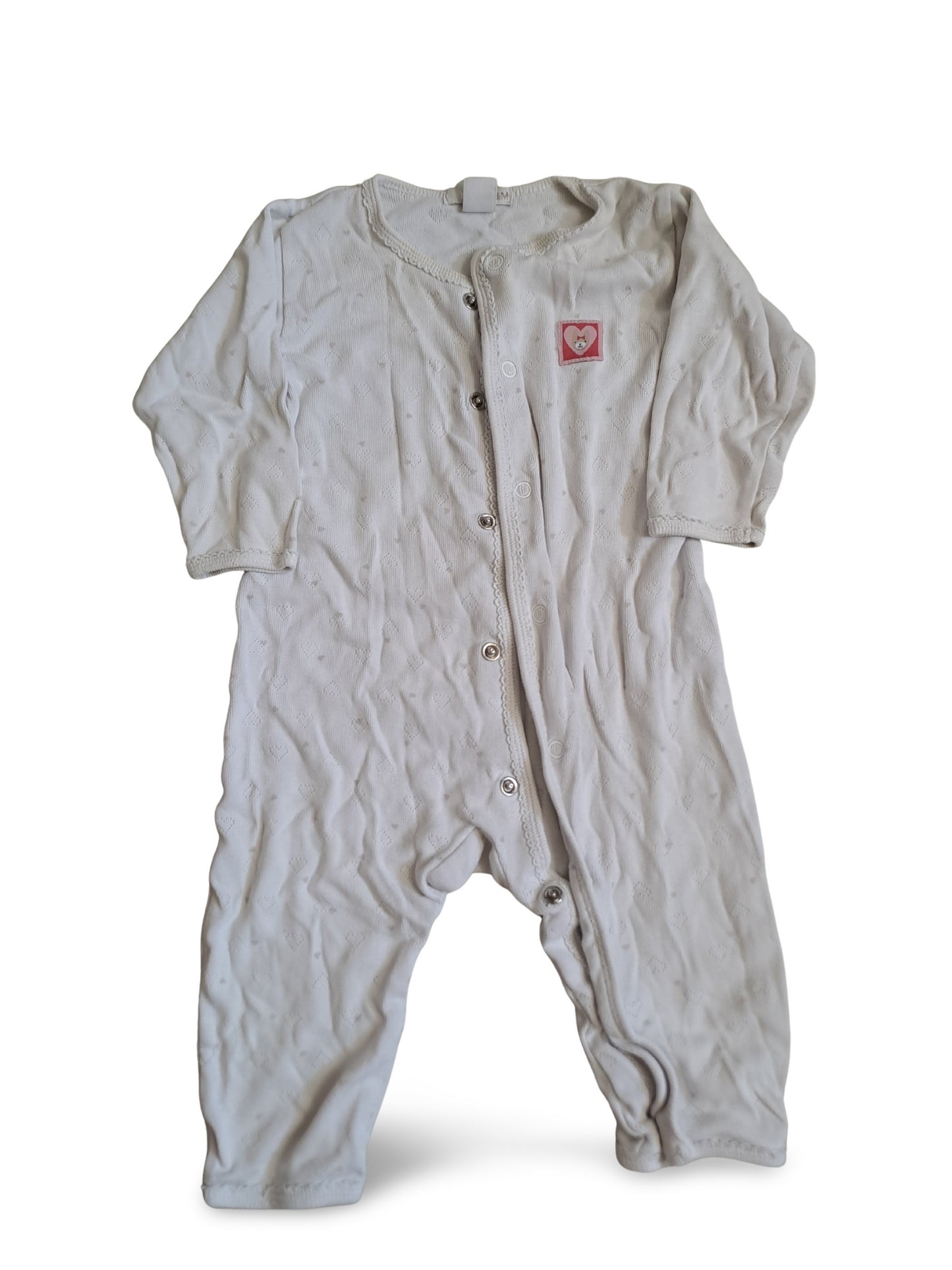 Strampler Herzen - Gr. 74