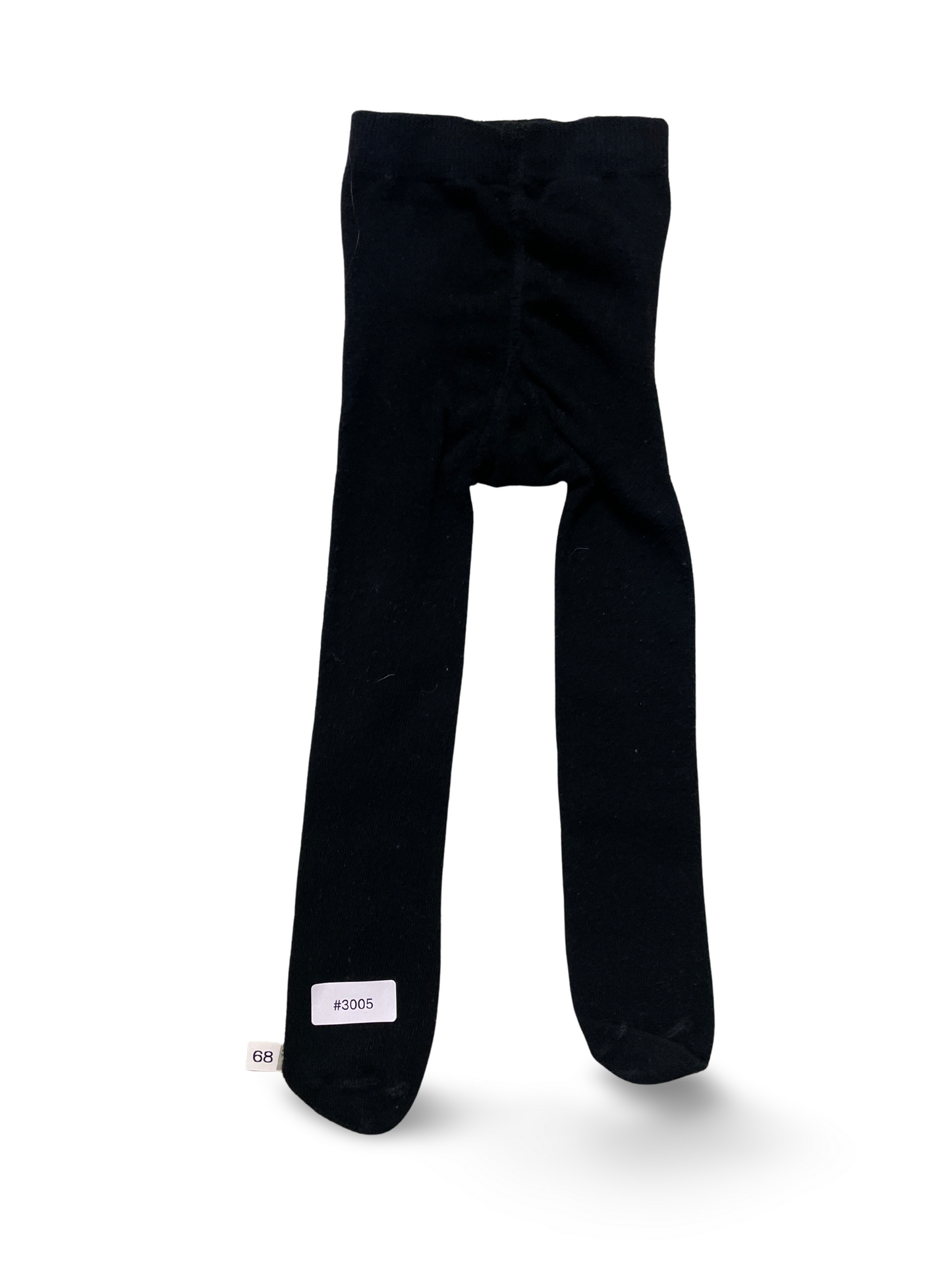 Schwarze Strumpfhose - Gr. 68