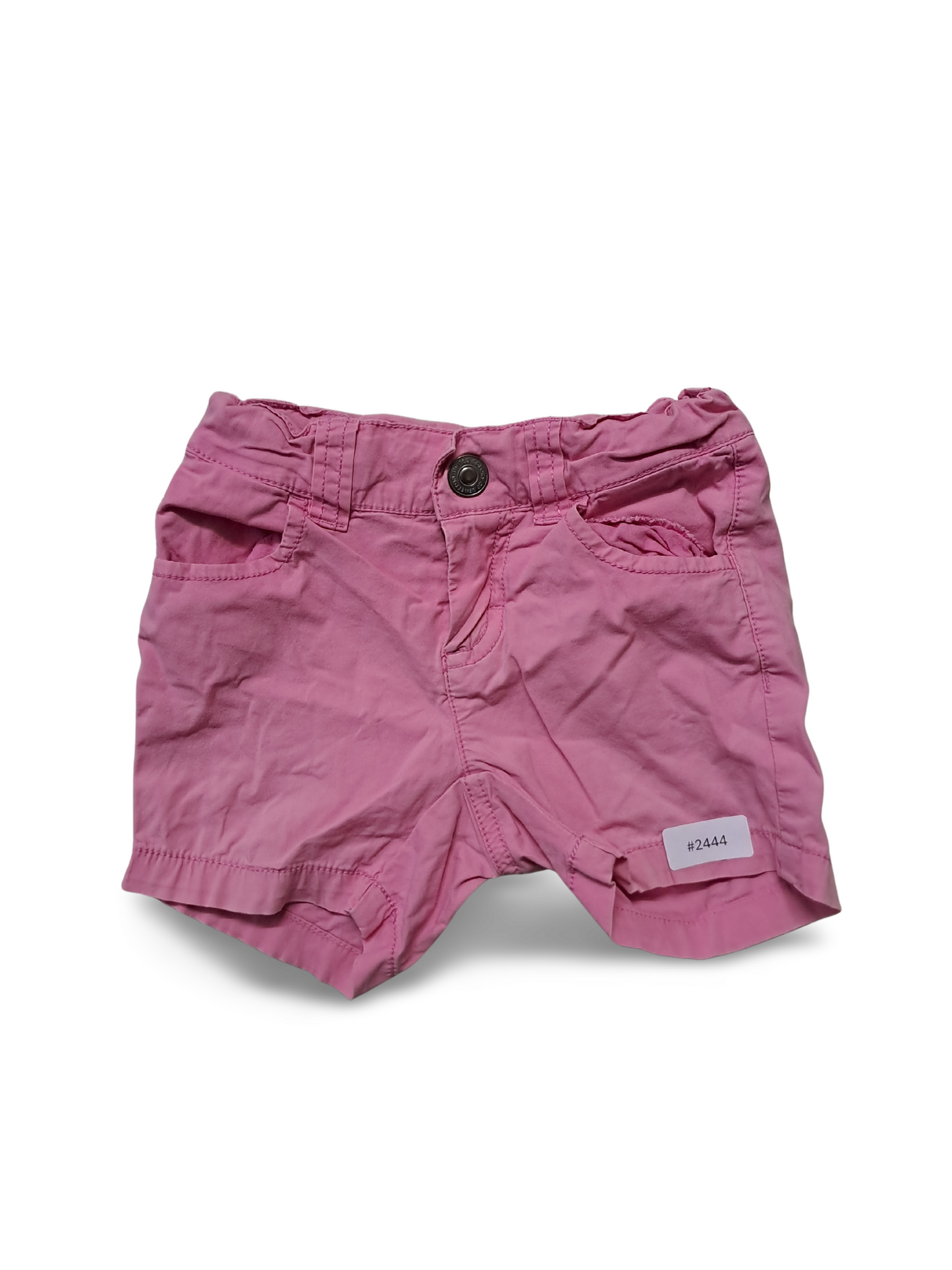 Rosa Shorts mit Taschen - Gr. 92