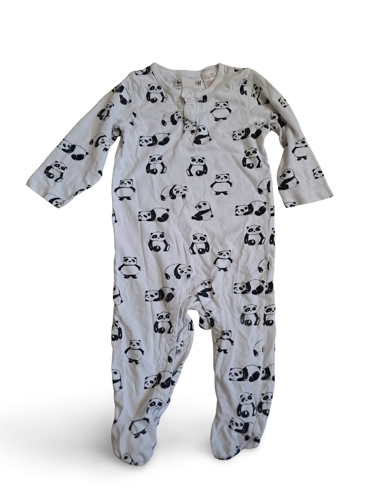 Panda Romper - Size 74