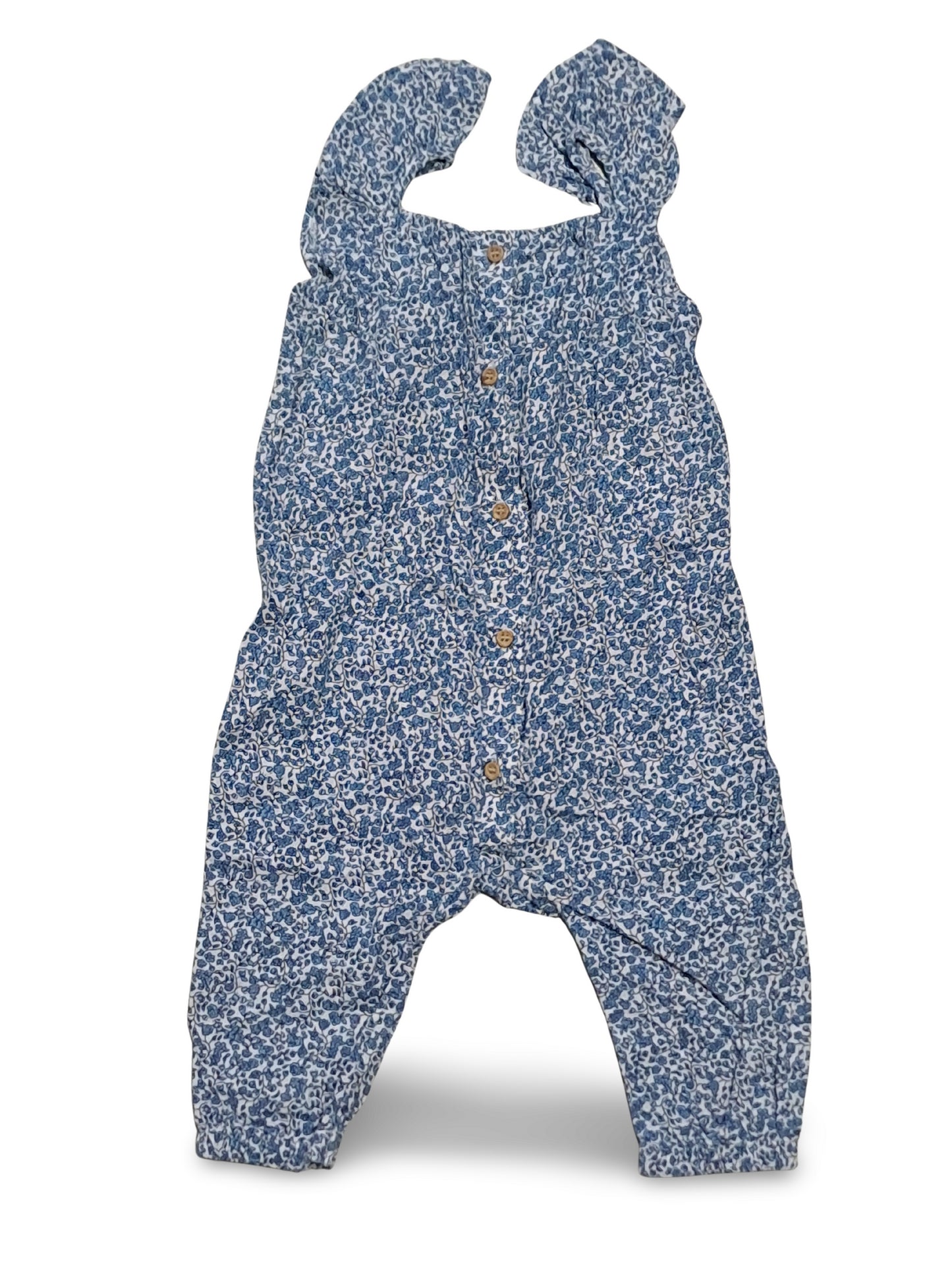 Jumpsuite lang Blumen - Gr. 74