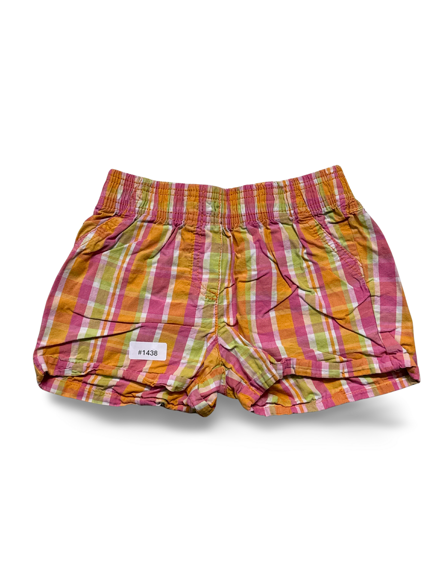 Bunt karierte Shorts - Gr. 110