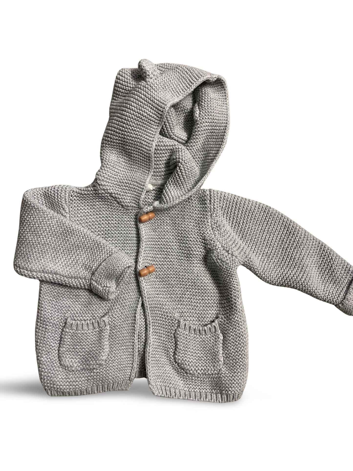 Strickjacke lang - Gr. 68