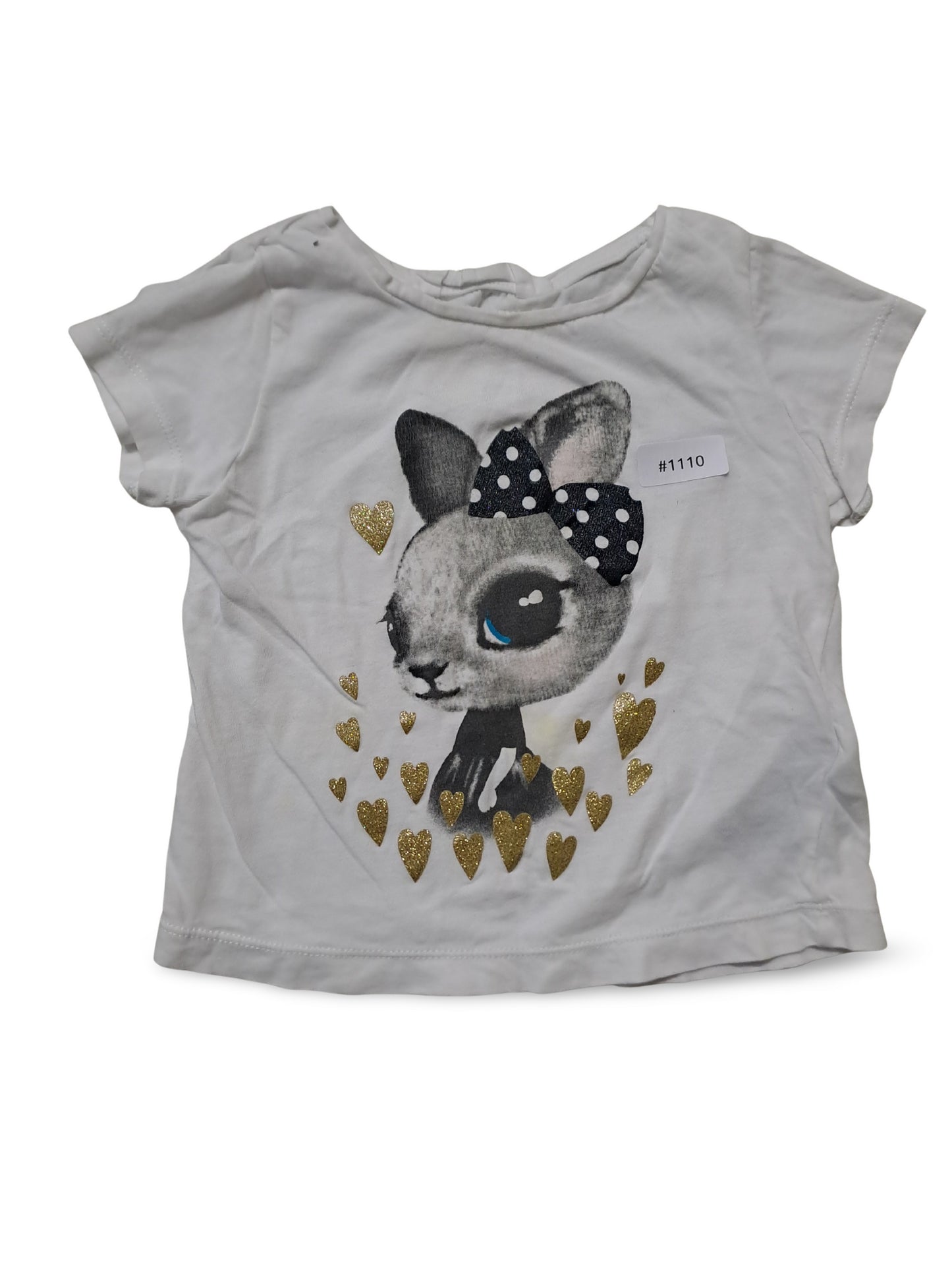 T-Shirt mit Tiermotiv - Gr. 92