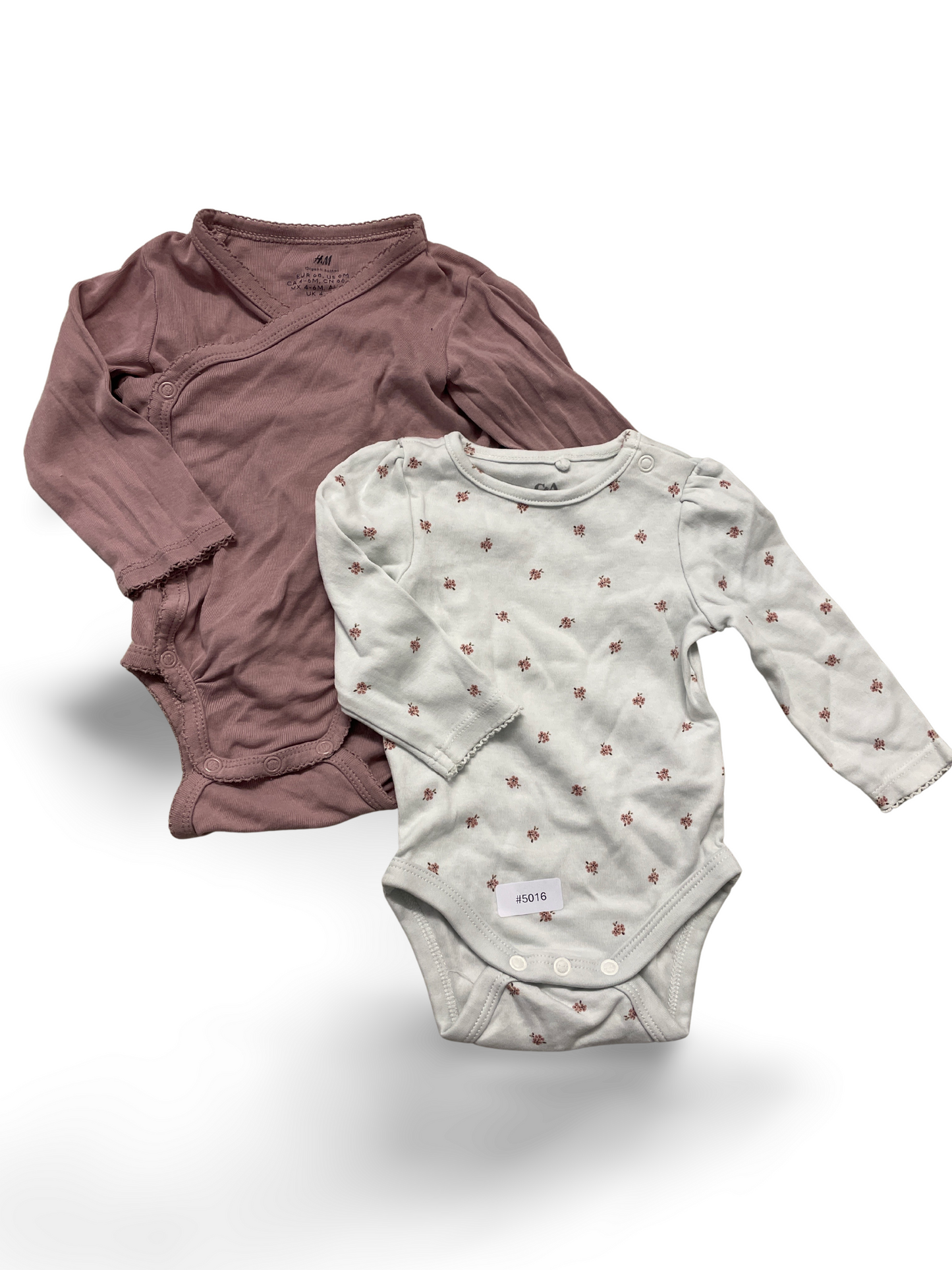 2er Bundle Langarm Bodys - Gr. 68