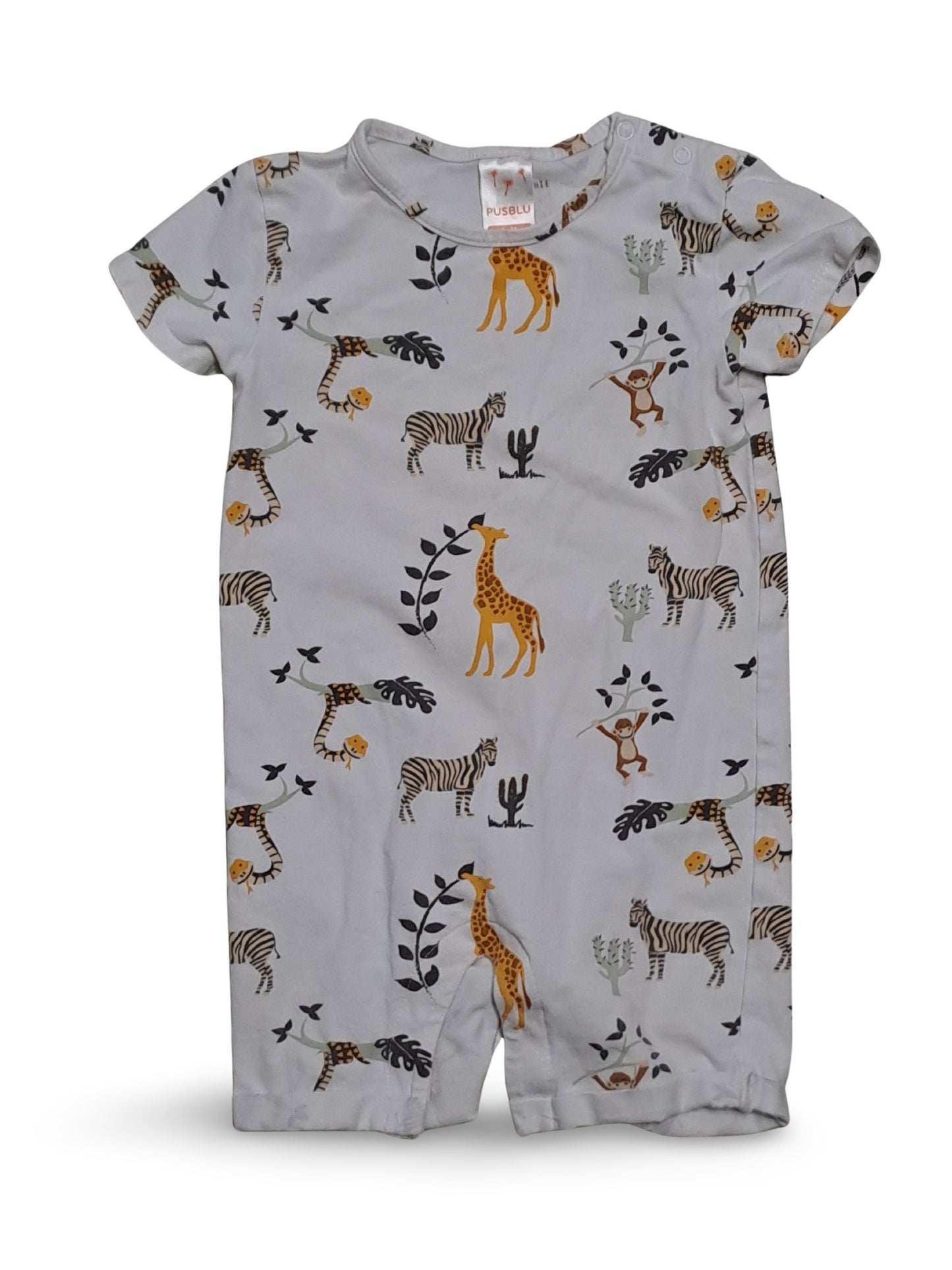 Body kurz Tiere - Gr. 74