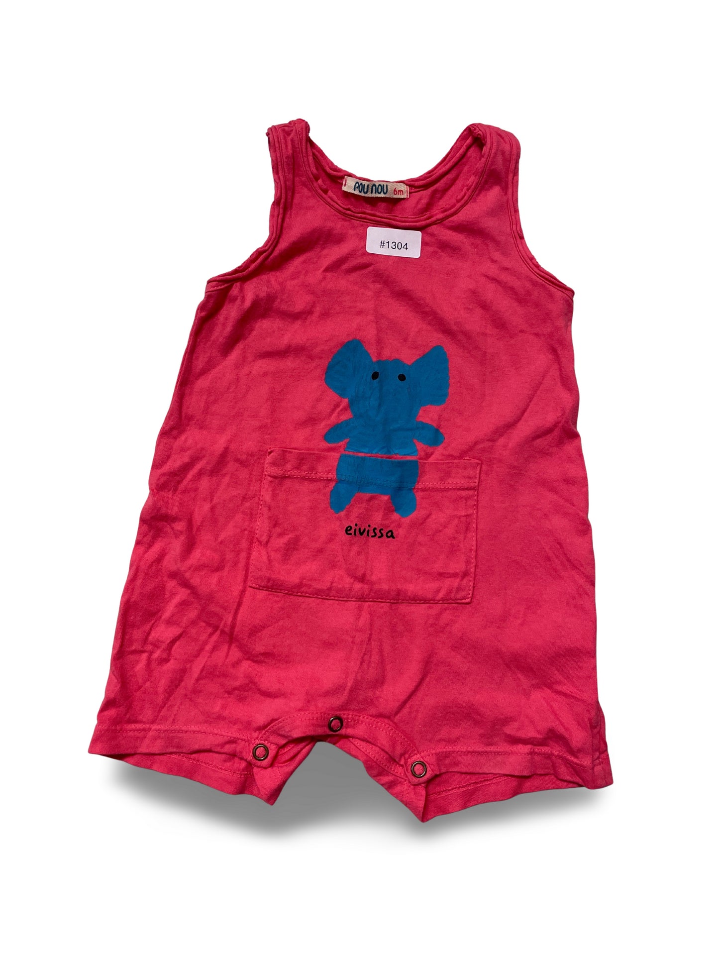 Einteiler mit Elefant - Gr. 68