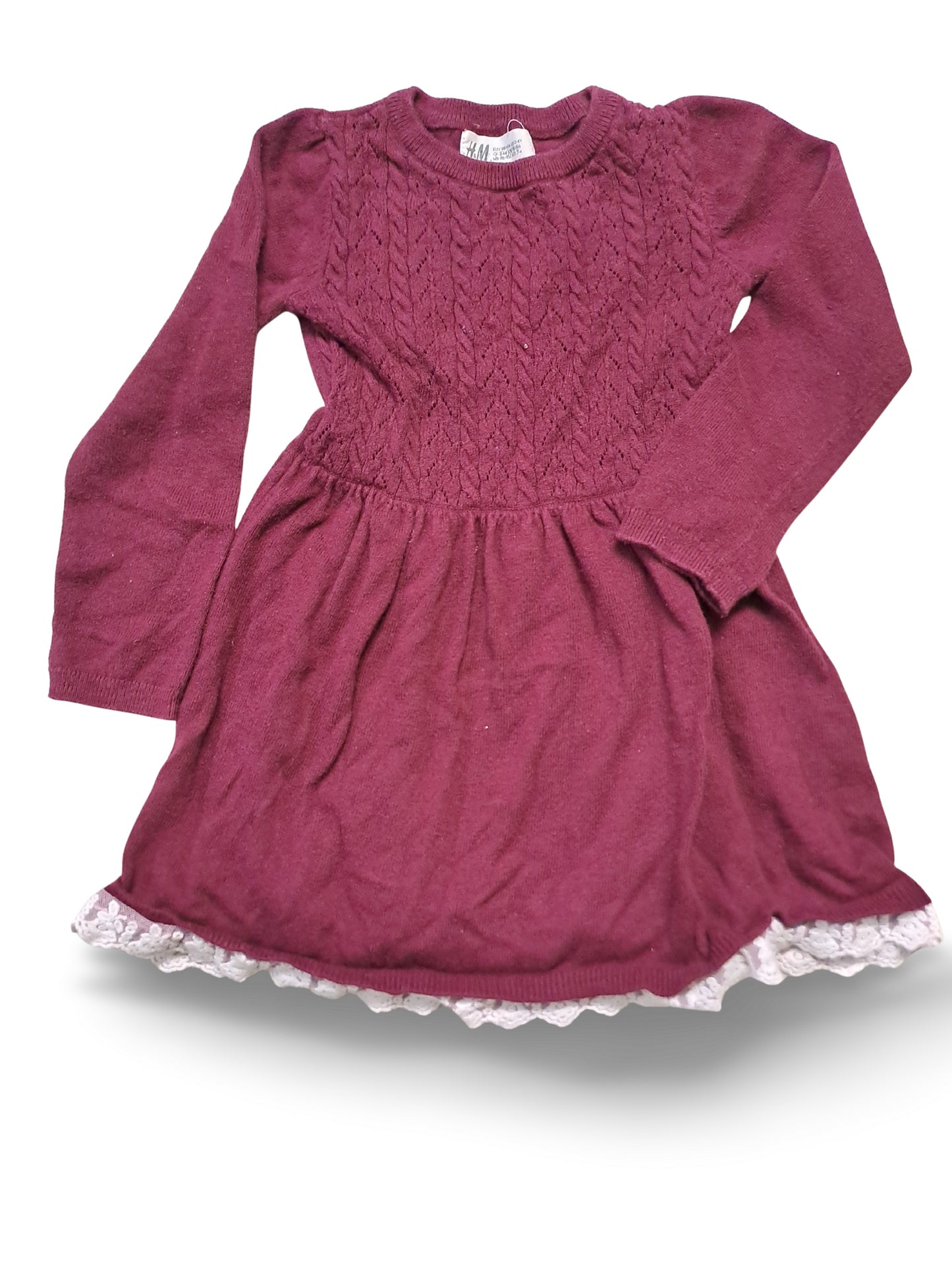 Kleid lang - Gr. 98/104