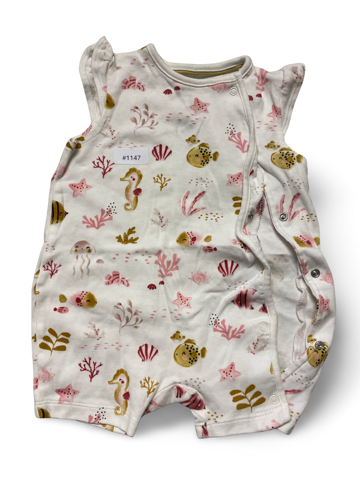 Body mit Meeresmotiven - Gr. 74