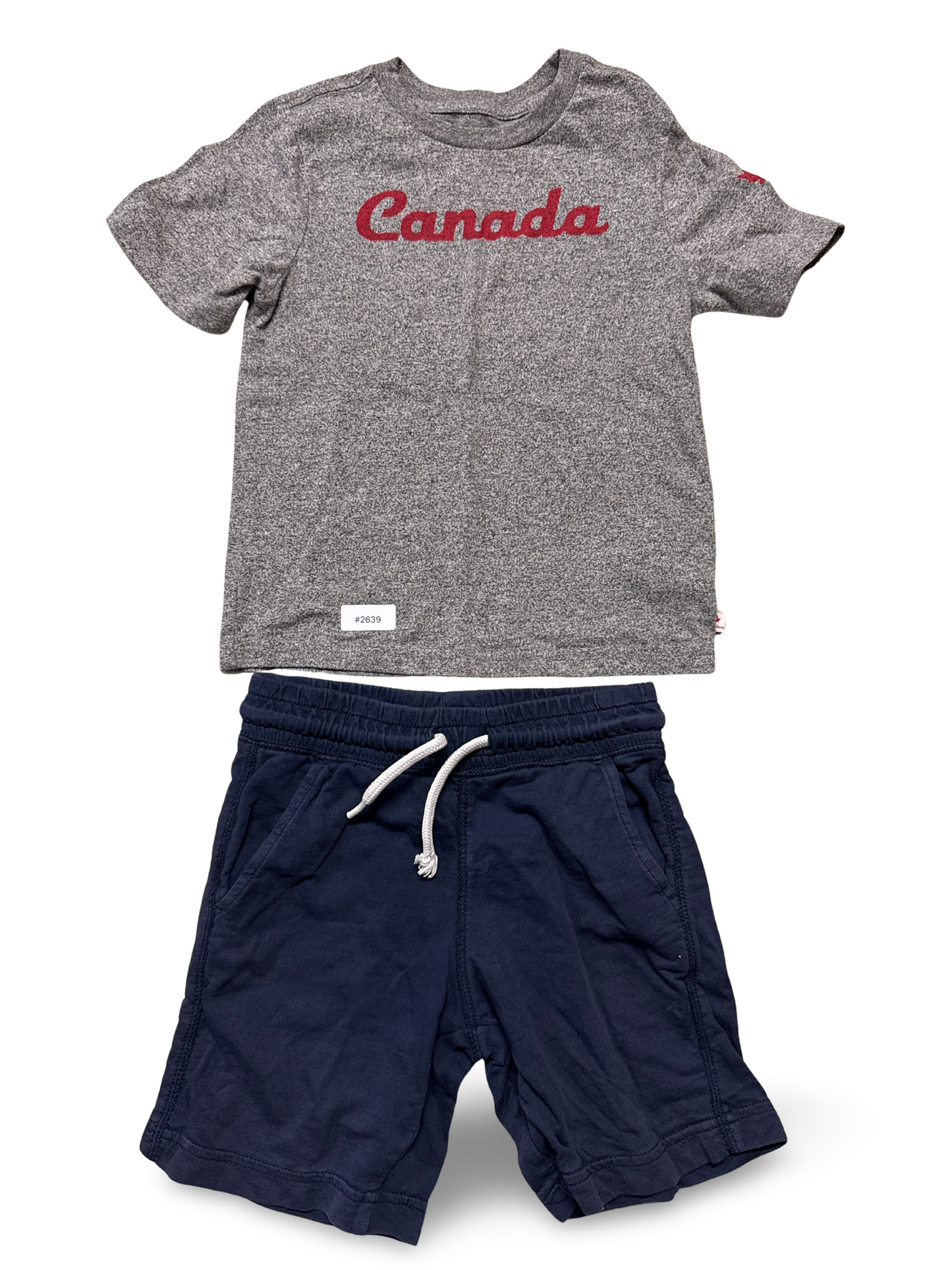 T-Shirt mit Canada-Aufdruck und Shorts - Gr. 110