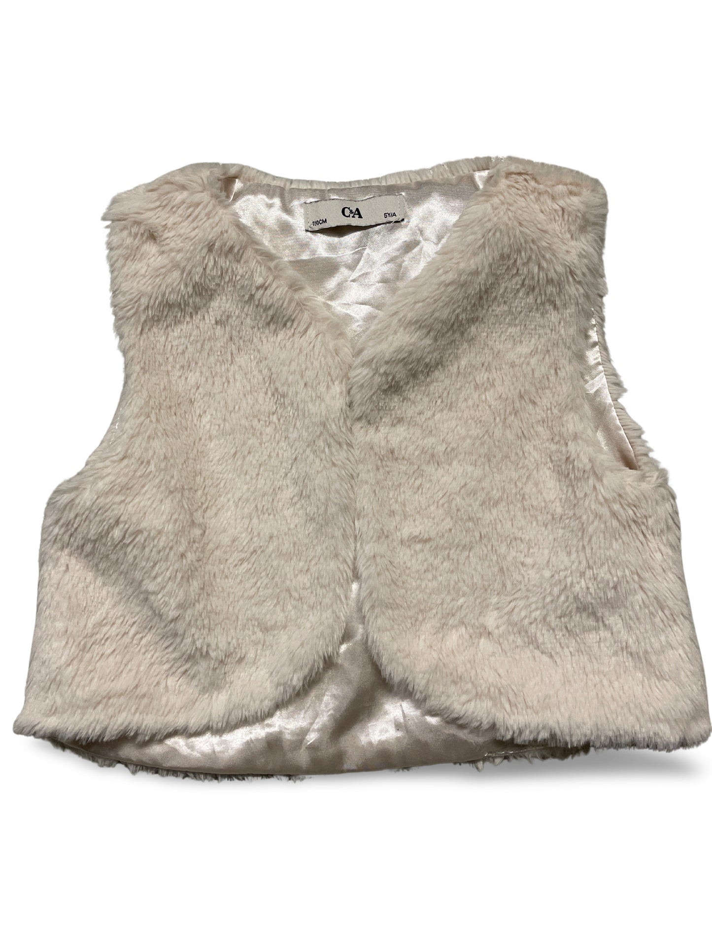 Flauschiges Gilet - Gr. 110