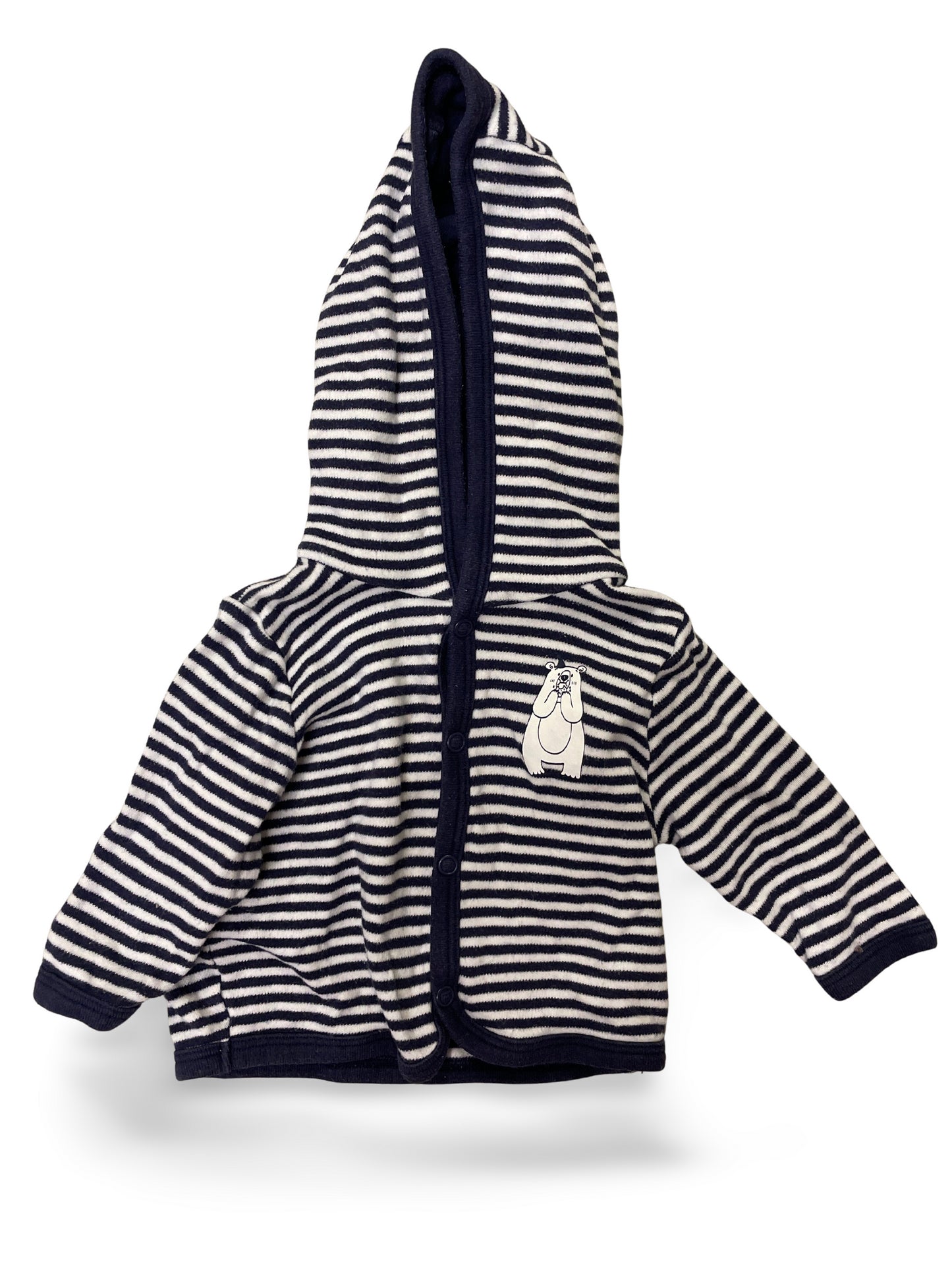 Joggingjacke gestreift - Gr. 50