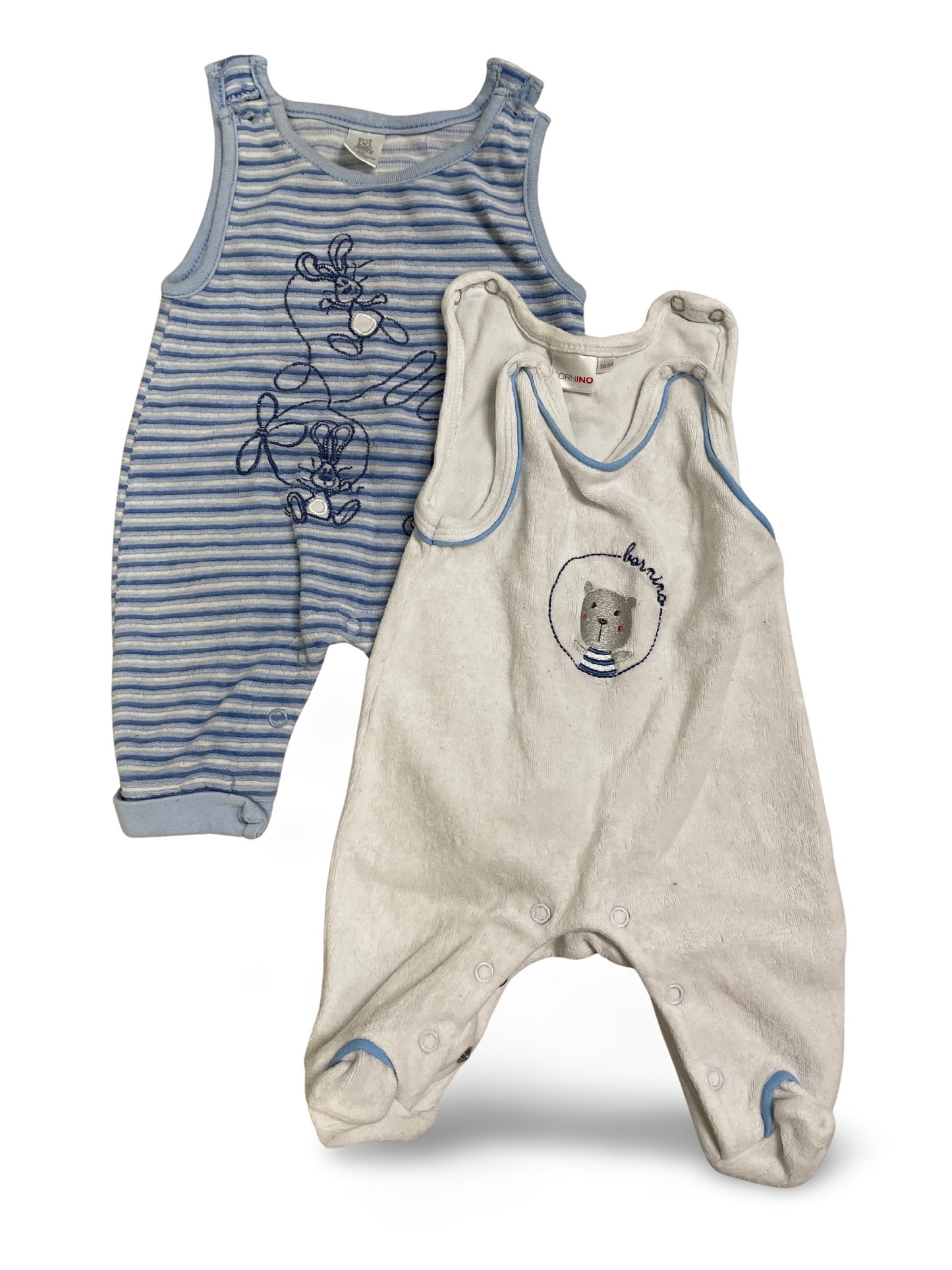 2er Bundle - Strampler kurz - Gr. 50/56