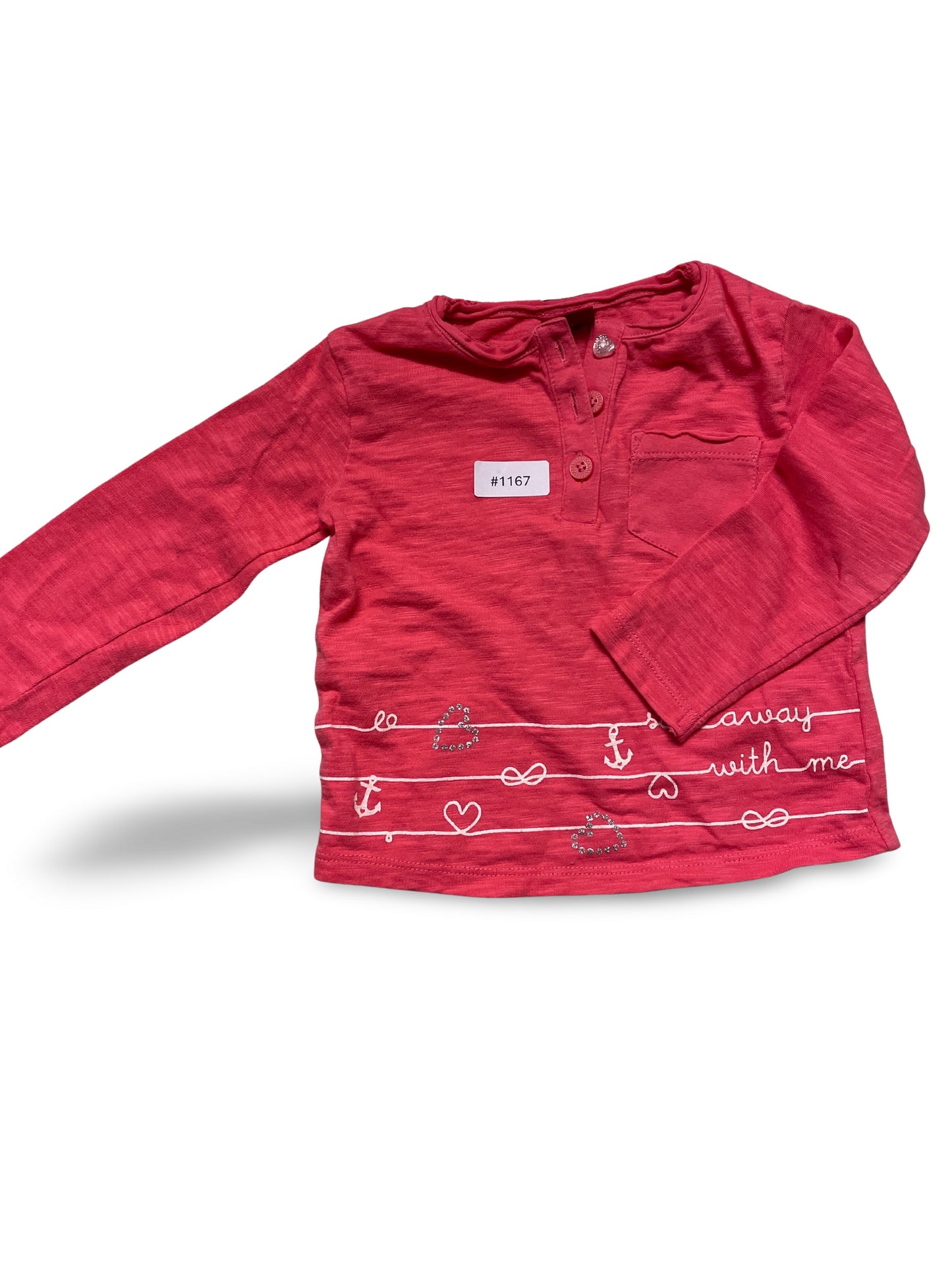 Langarmshirt - Gr. 74