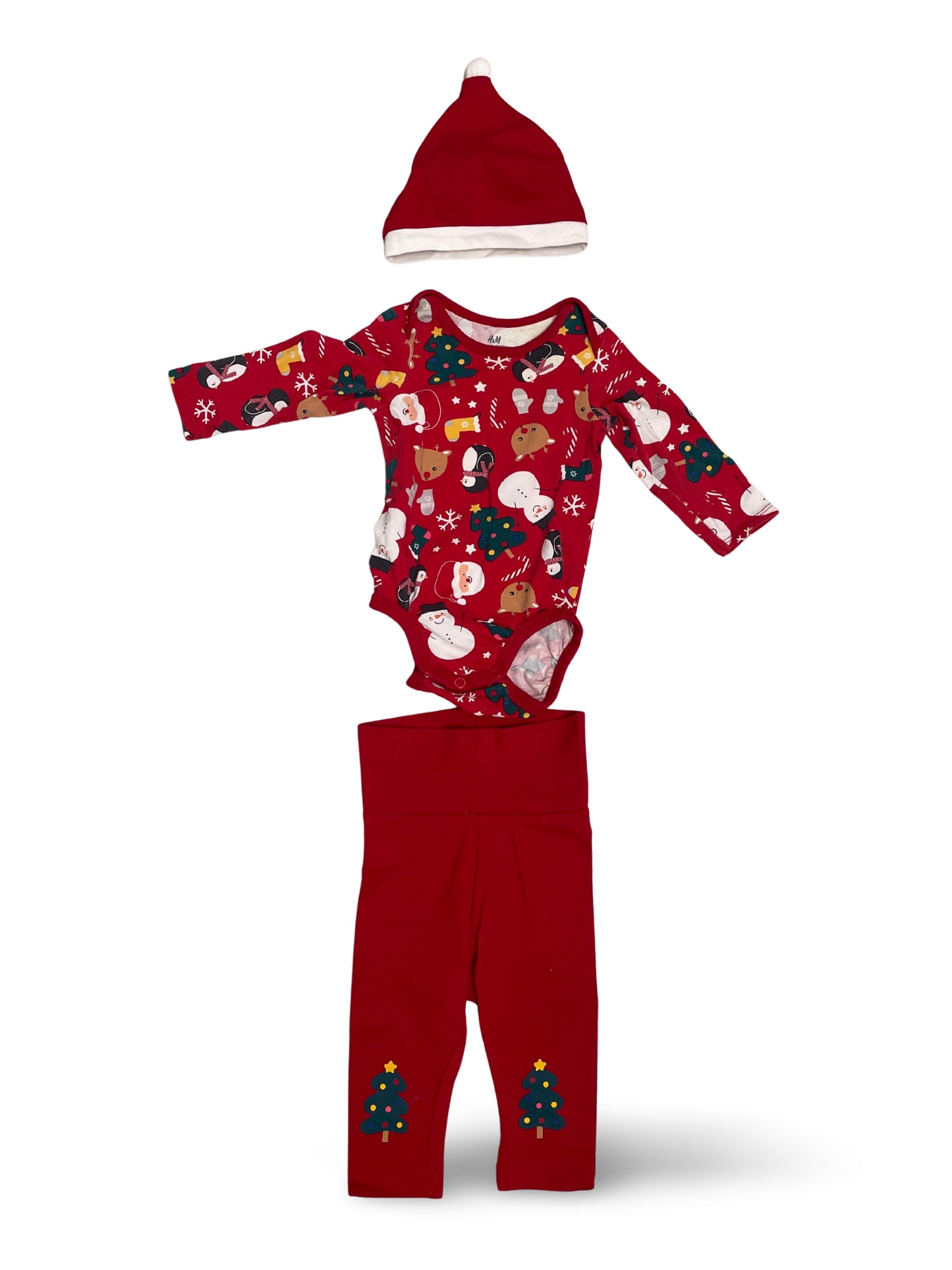 3er Set - Mütze/Body/Hose - Gr. 62