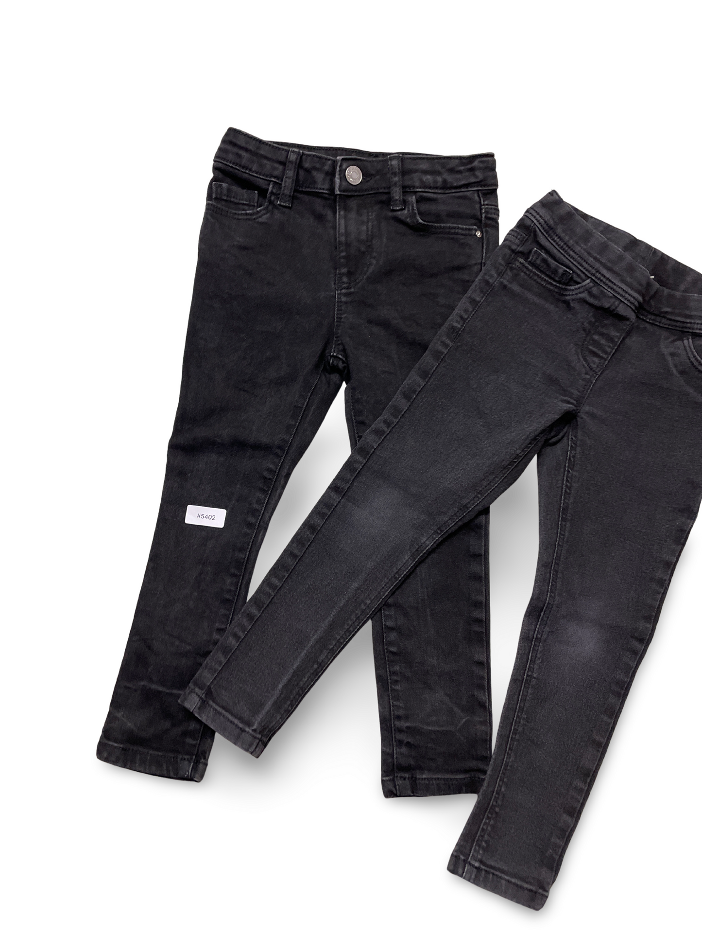 2er Bundle Schwarze Jeans - Gr. 110
