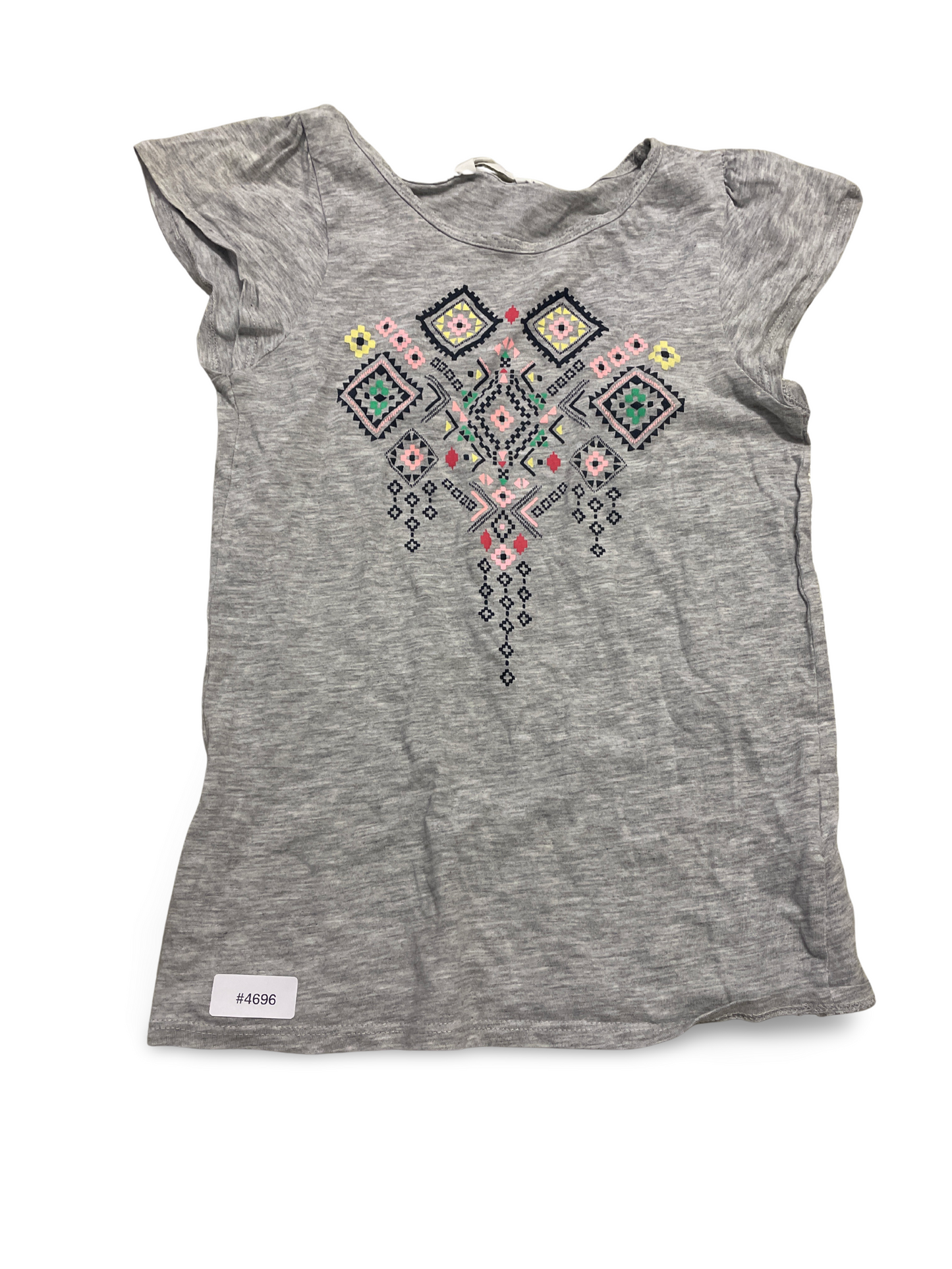 T-Shirt mit Ethno-Stickerei - Gr. 134