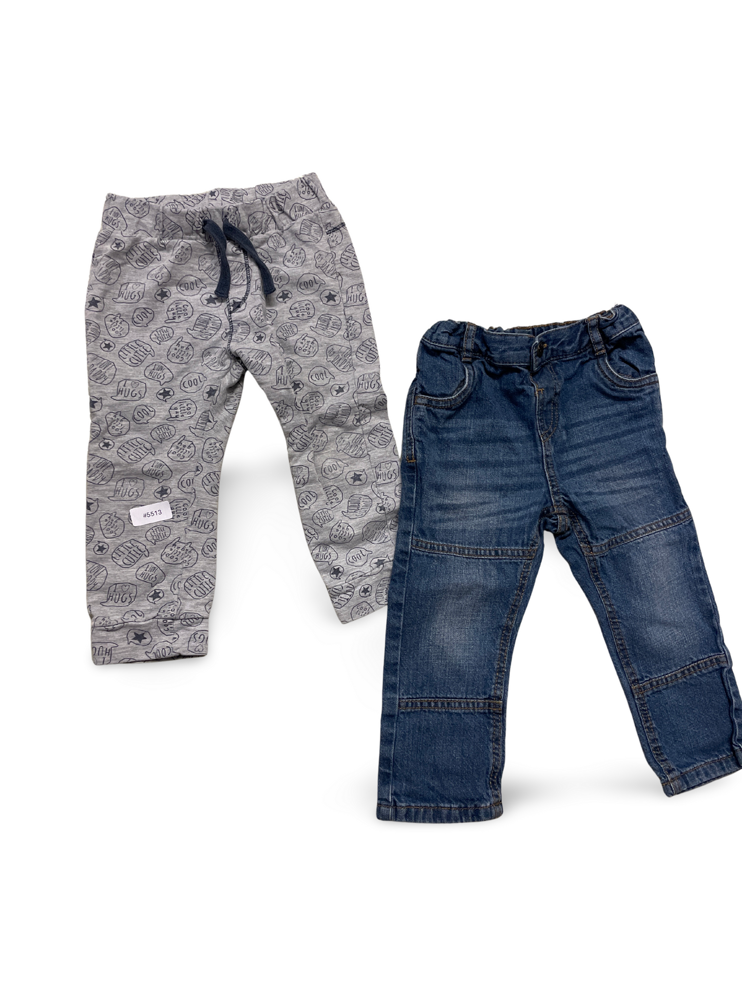 Jogginghose und Jeanshose - Gr. 92