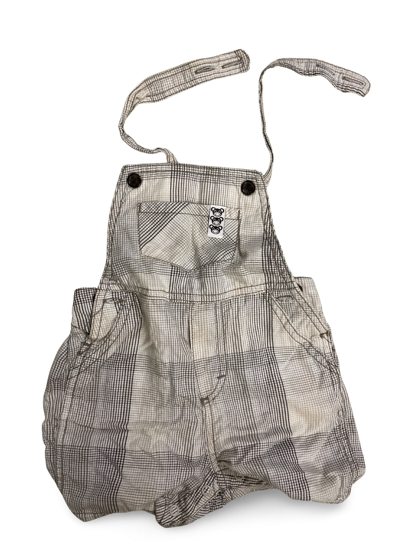 Latzhose kurz - Gr. 80