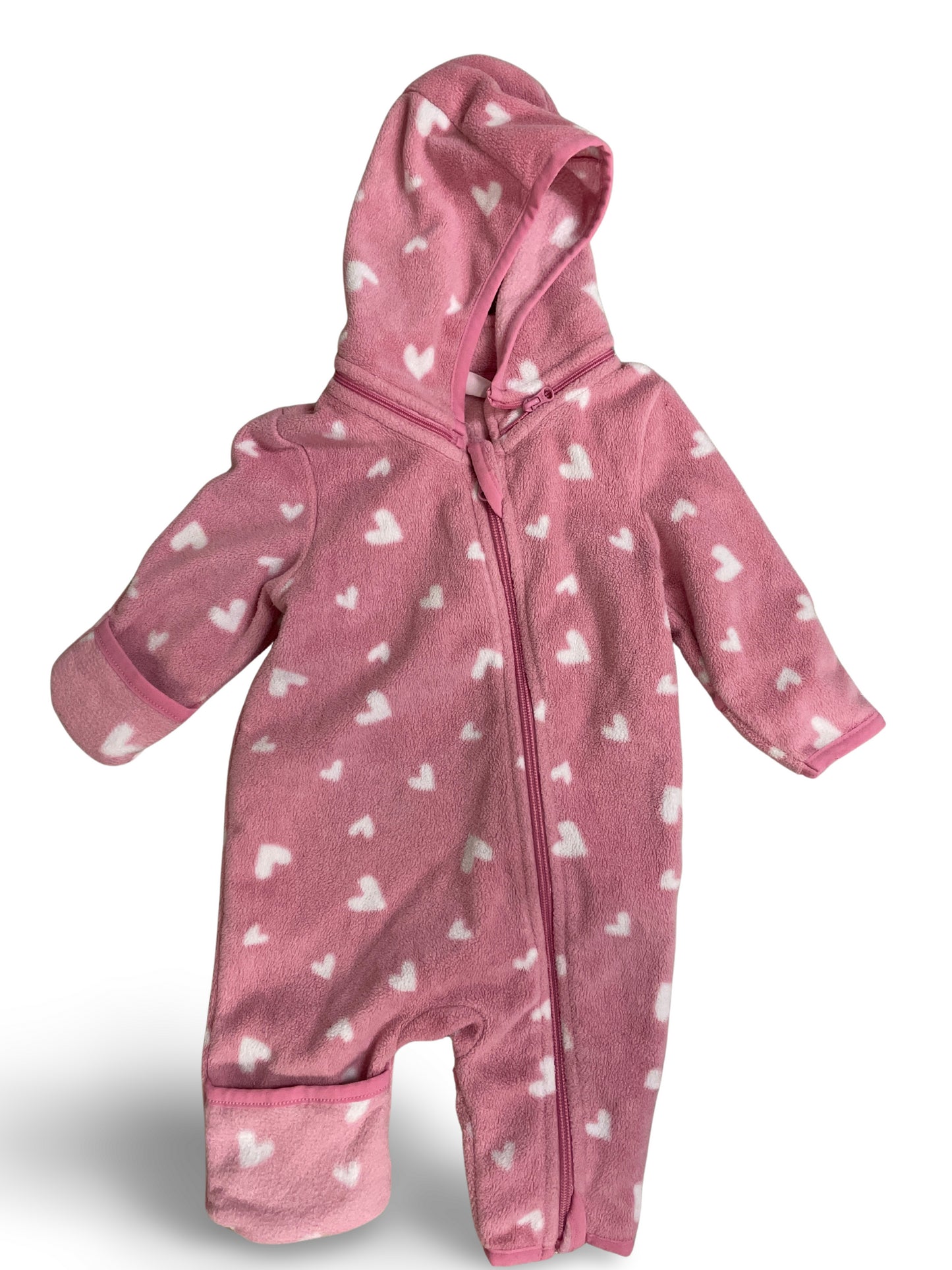 Strampler lang (Fleece) - Gr. 62/68