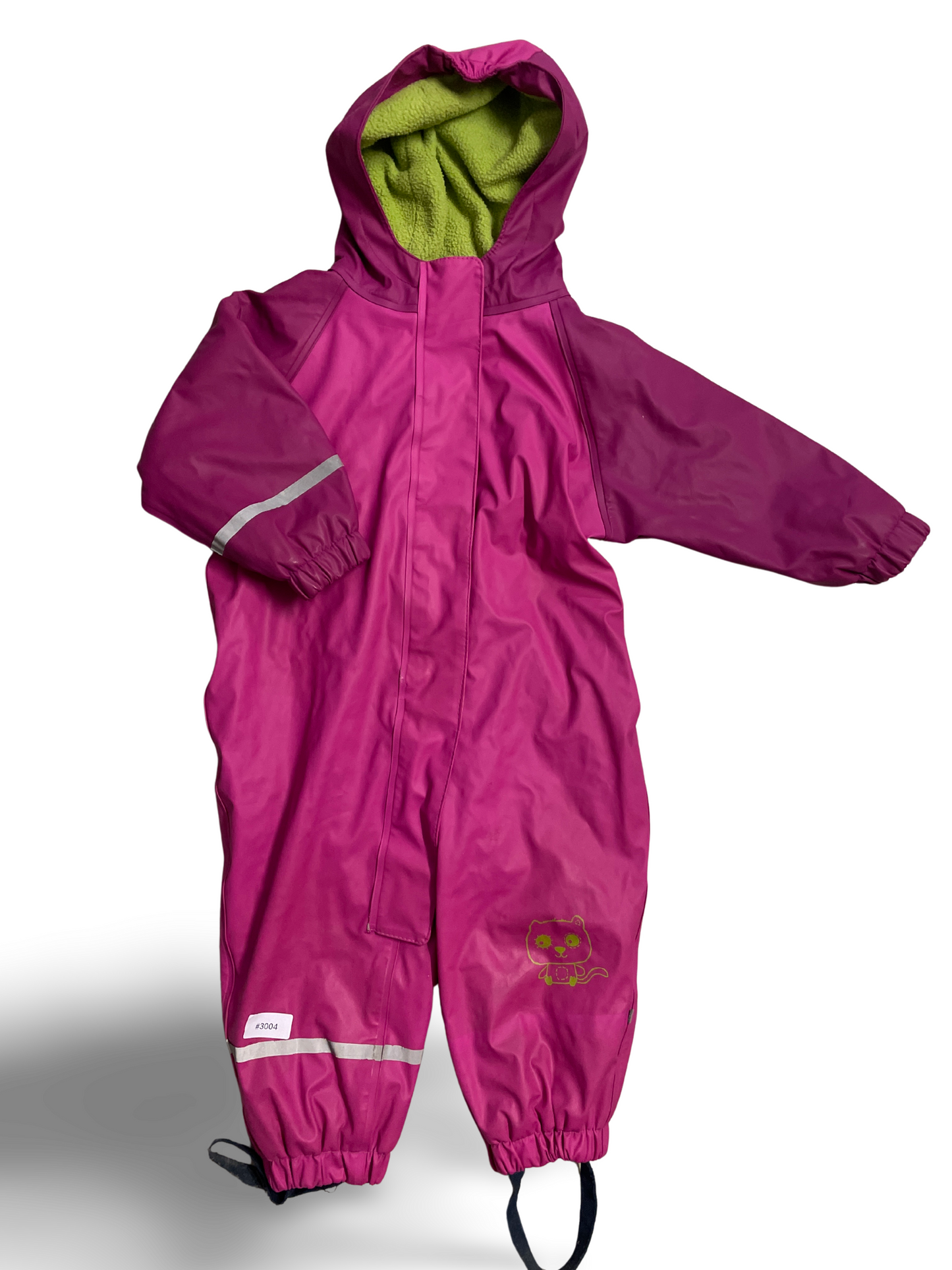 Gefütterter Regenanzug mit Kapuze - Gr. 74