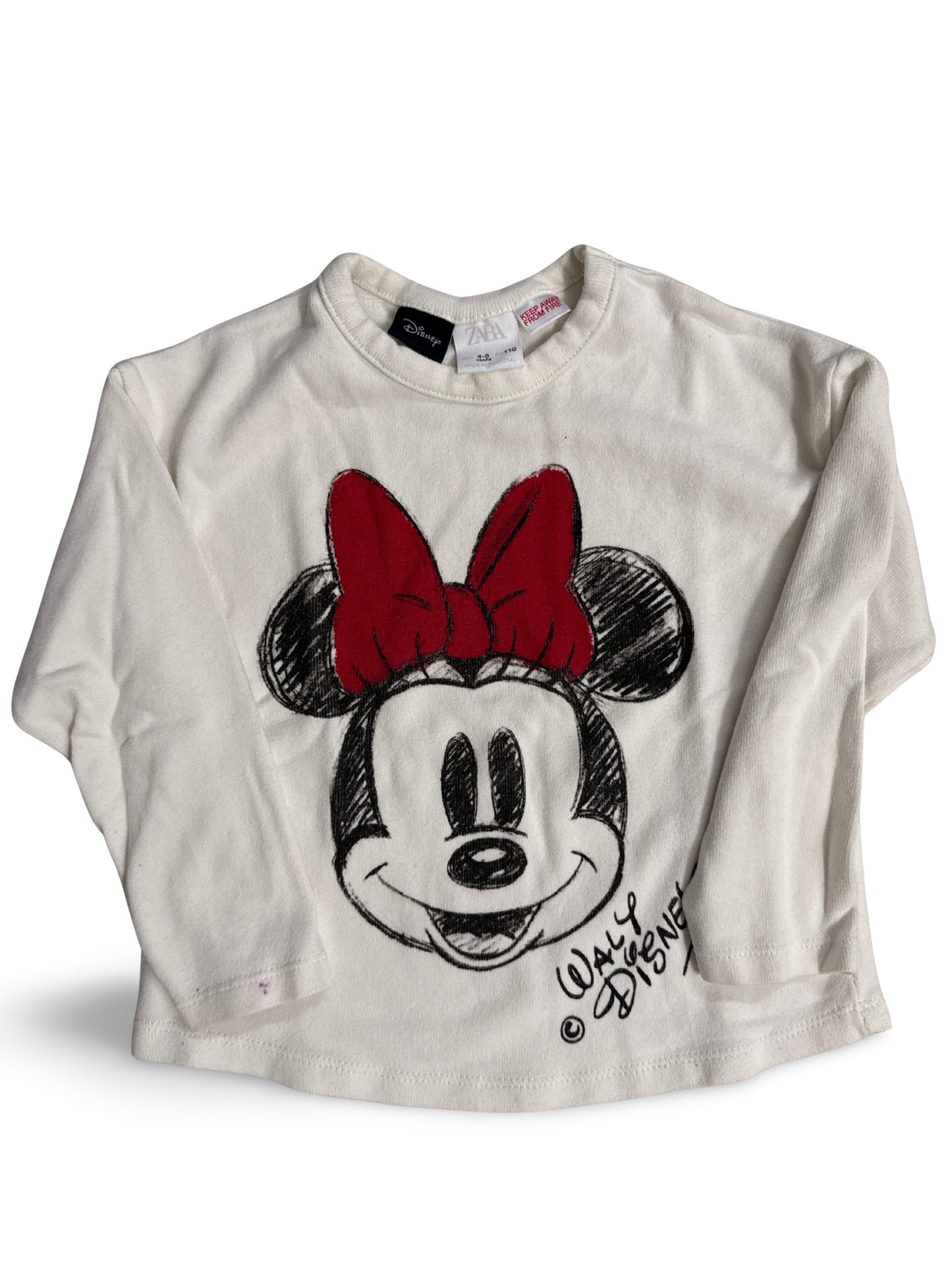 Mini Mouse Sweater - Size 110