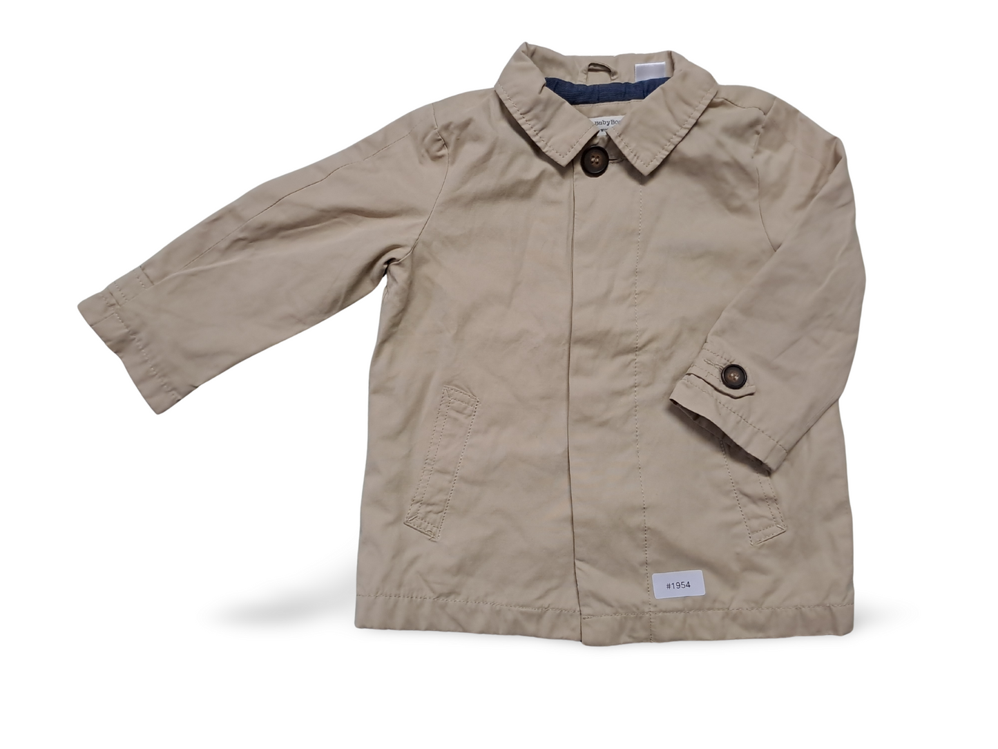 Beige Übergangsjacke - Gr. 92