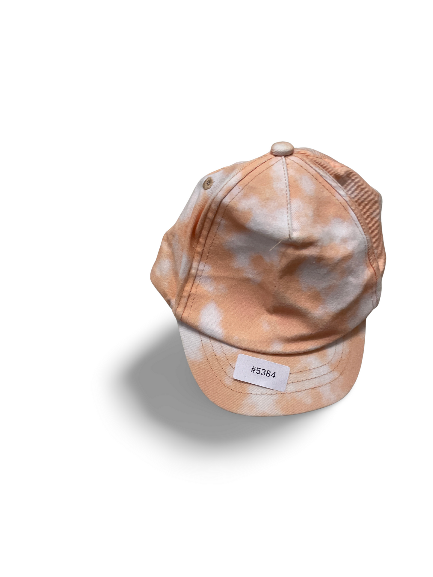 Baseballcap Batik Apricot-Weiss - Gr. 74