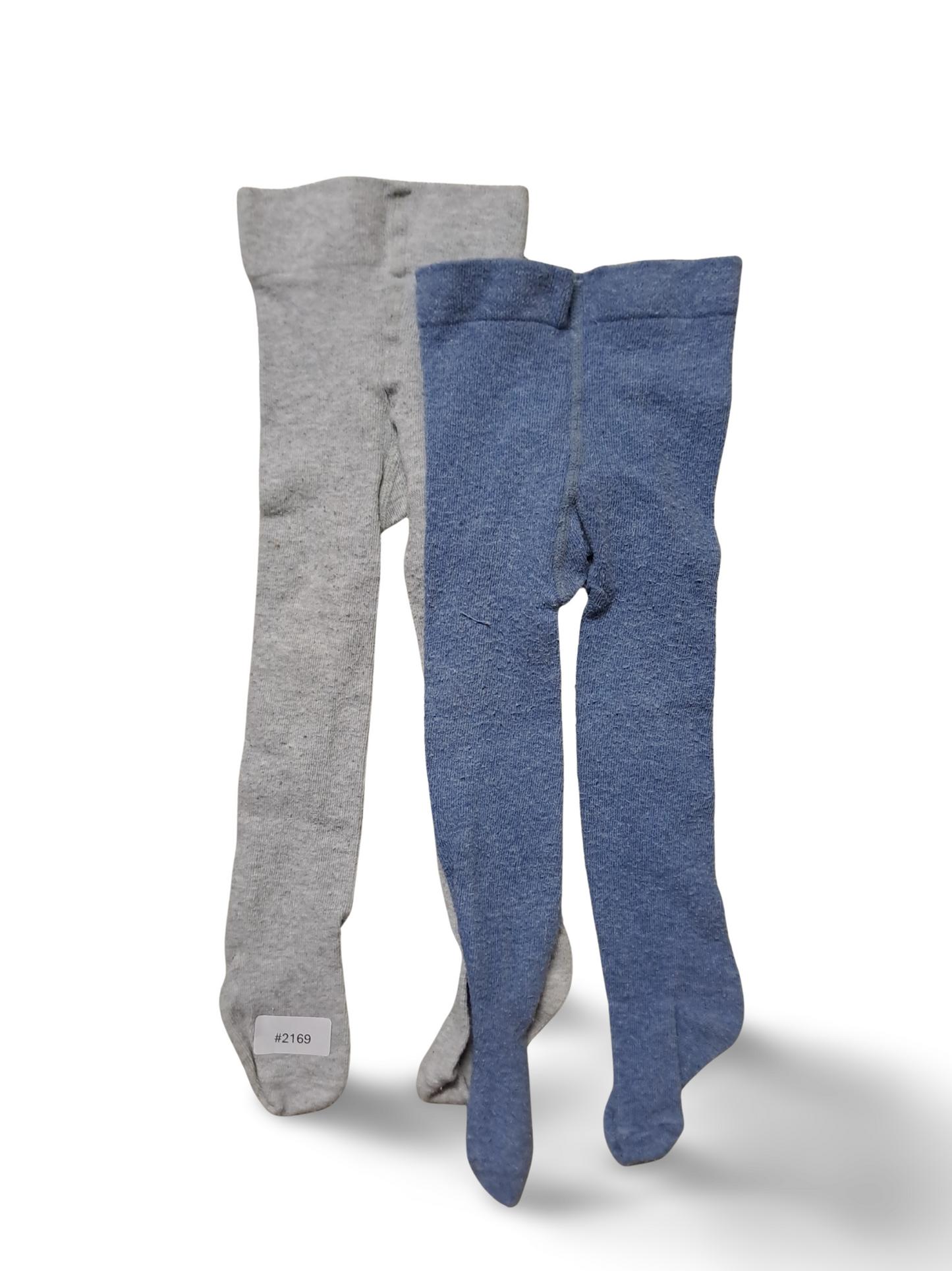 3er Bundle Strumpfhosen Blau und Grau - Gr. 74