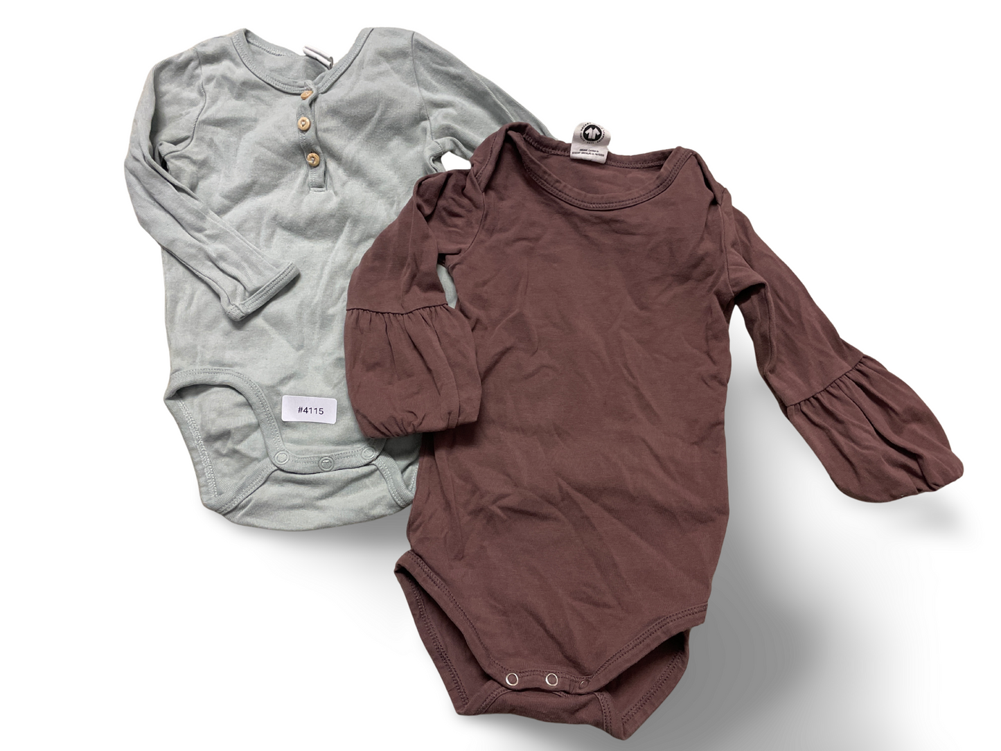 2er Bundle Langarmbodys - Gr. 68